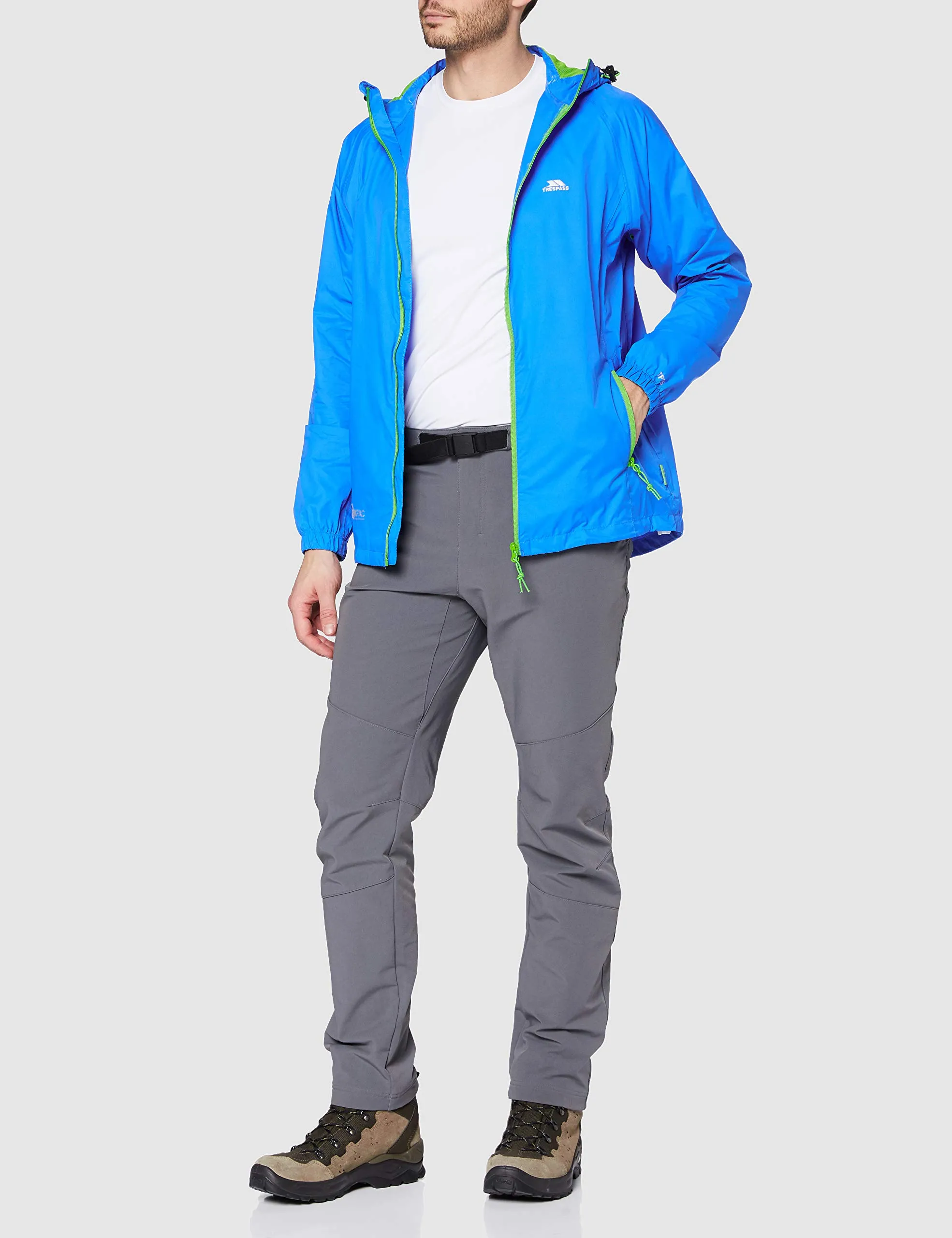 Trespass Qikpac Giacca Ripiegabile Unisex, Cobalt, L - immagine 3