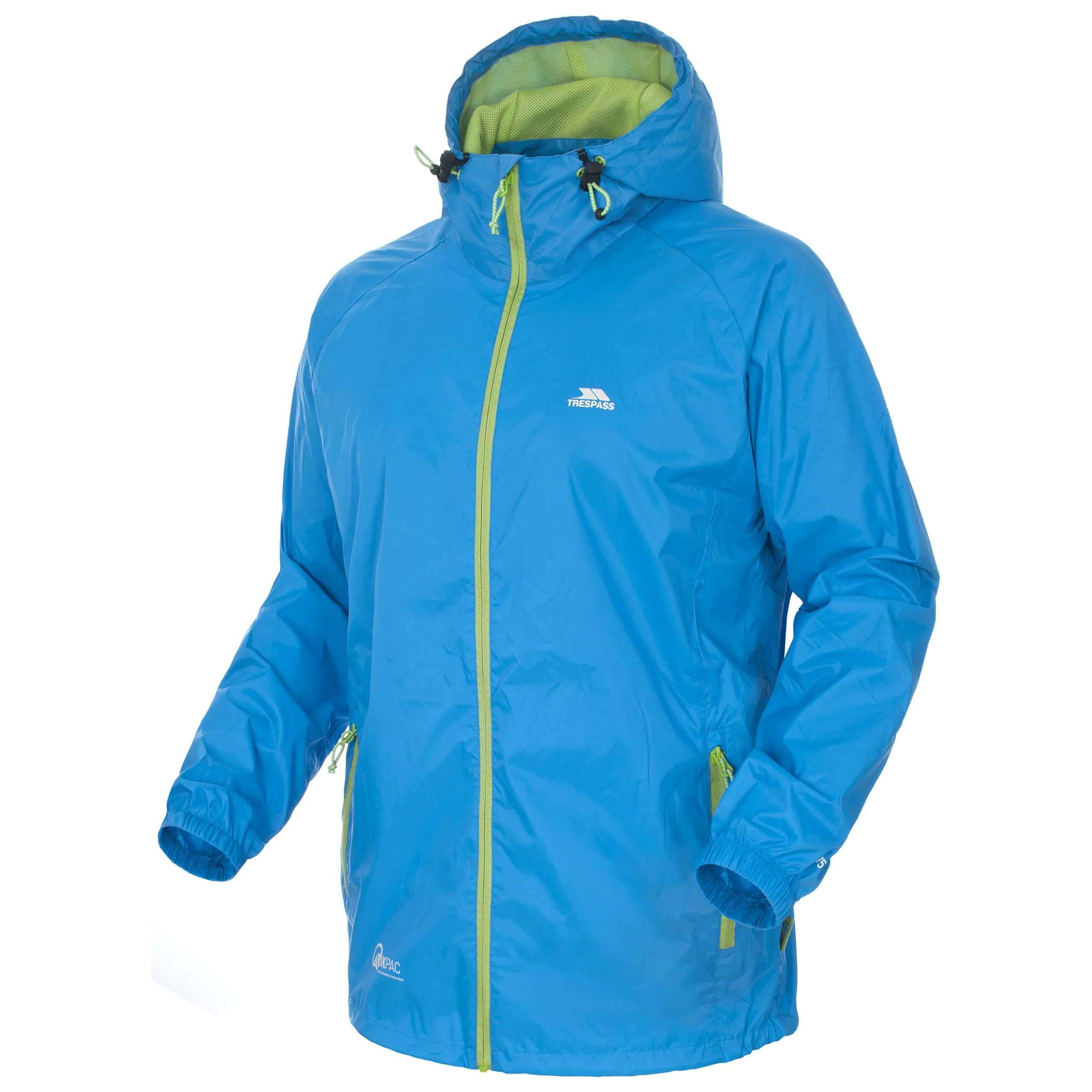 Trespass Qikpac Giacca Ripiegabile Unisex, Cobalt, L - immagine 8