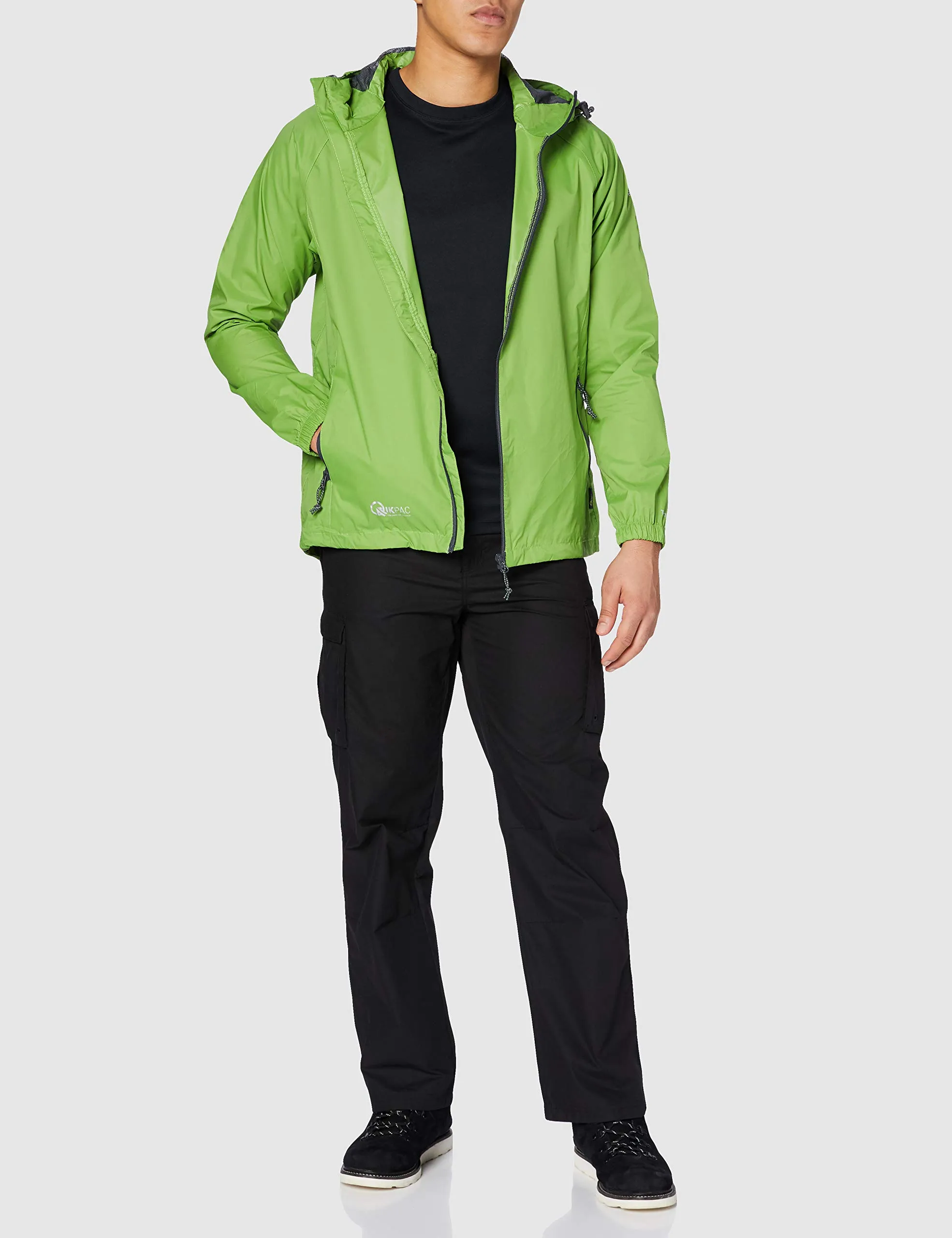 Trespass Qikpac Unisex Foldable Jacket, Leaf, XXL - immagine 3