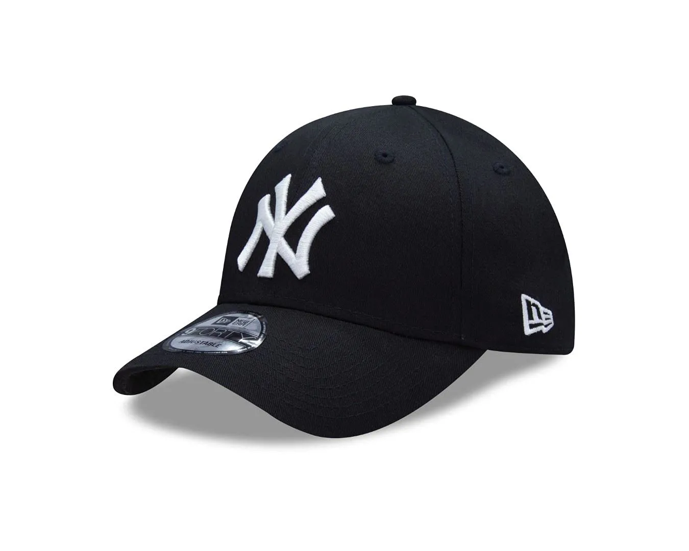 New Era New York Yankees 9FORTY Adjustable Cap Black/White - One Size - immagine 1