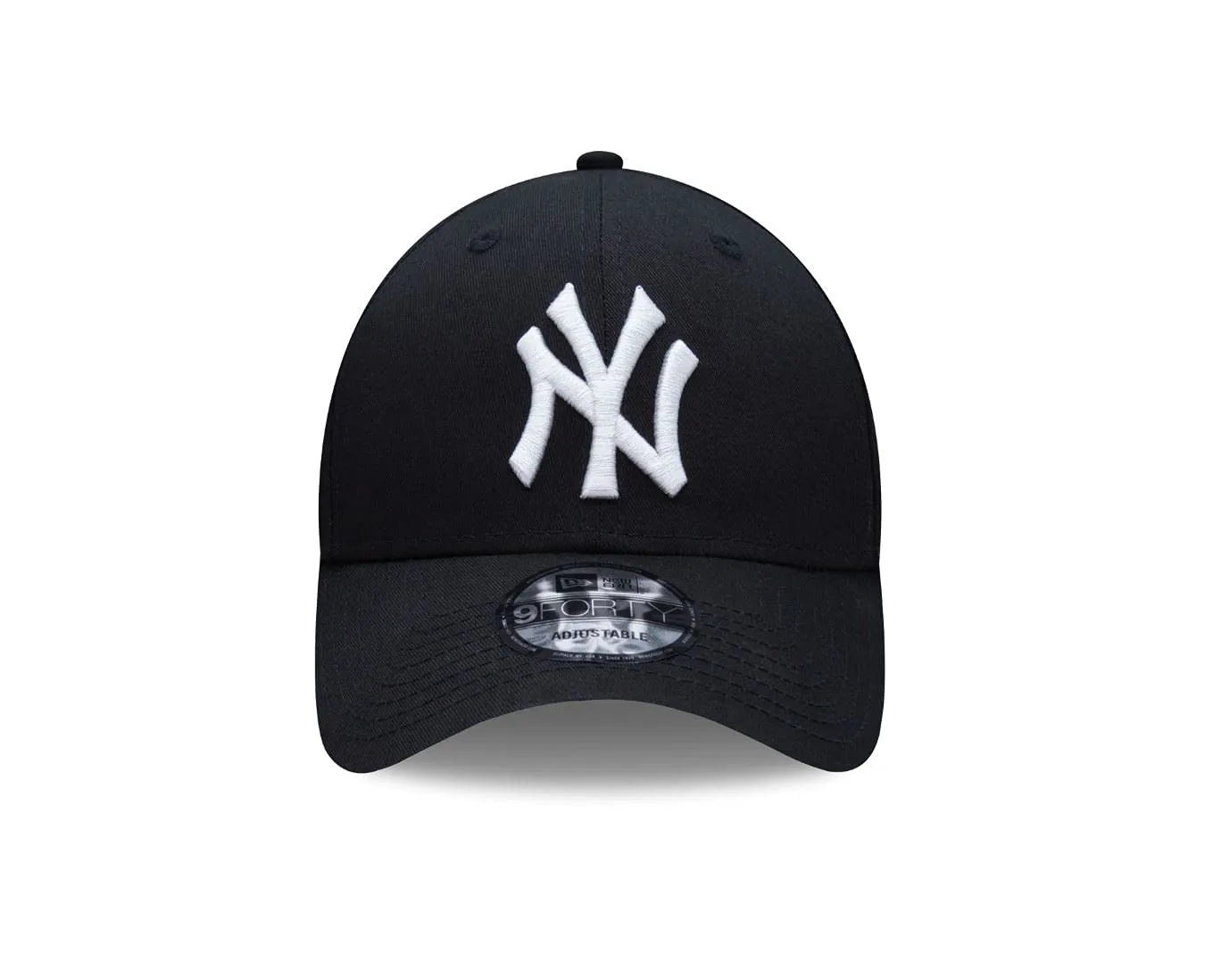 New Era New York Yankees 9FORTY Adjustable Cap Black/White - One Size - immagine 2