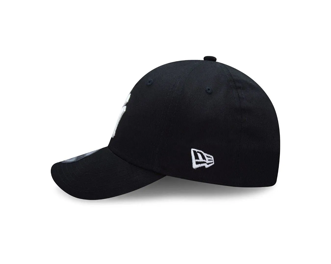 New Era New York Yankees 9FORTY Adjustable Cap Black/White - One Size - immagine 5