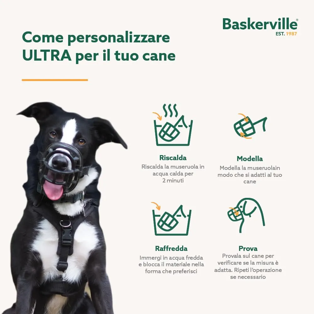 Baskerville Ultra Museruola per cani, Taglia 2 - immagine 4