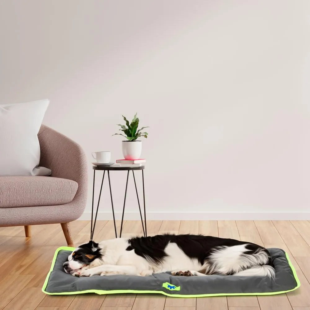 Ferplast Jolly Cuccia Cane e Gatto Antigraffio e Impermeabile, Tessuto Tecnico Resistente, Taglia Media, 83 x 50 x 3,5 cm, Nero - immagine 3