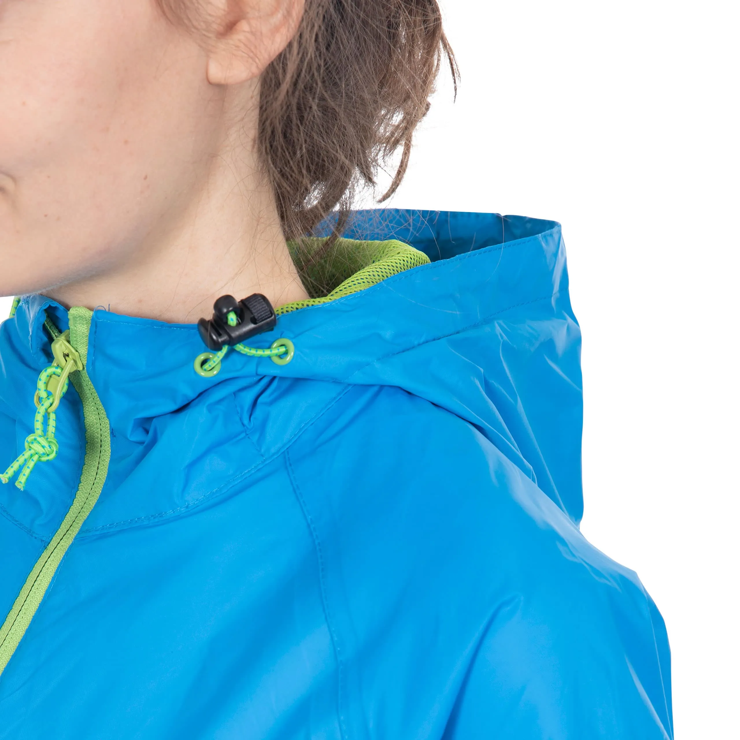 Trespass Giacca Impermeabile Unisex Qikpac - Cobalto - XL - immagine 6