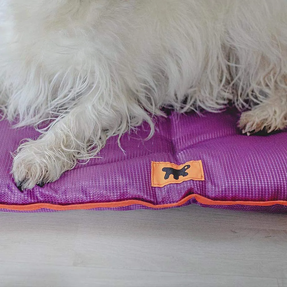 Ferplast Jolly Cuccia per Cane e Gatto, Tessuto Tecnico Antigraffio e Impermeabile, Taglia Piccola, Marrone, 65 x 48 x 3,5 cm - immagine 4