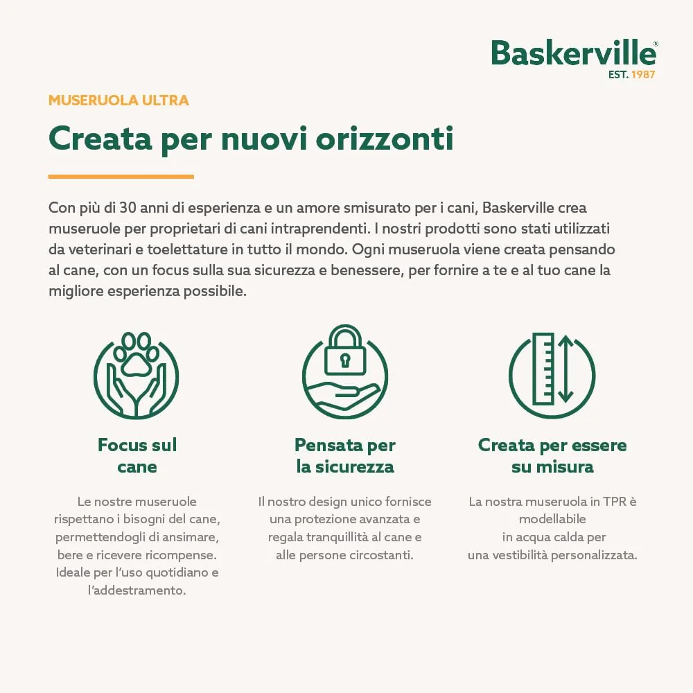 Baskerville Ultra Museruola per Cani, Taglia 6 - immagine 8