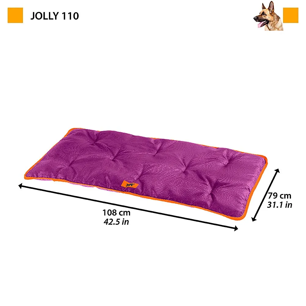 Ferplast Jolly Materassino Cane Impermeabile e Antigraffio, 108 x 79 cm, Marrone - immagine 3