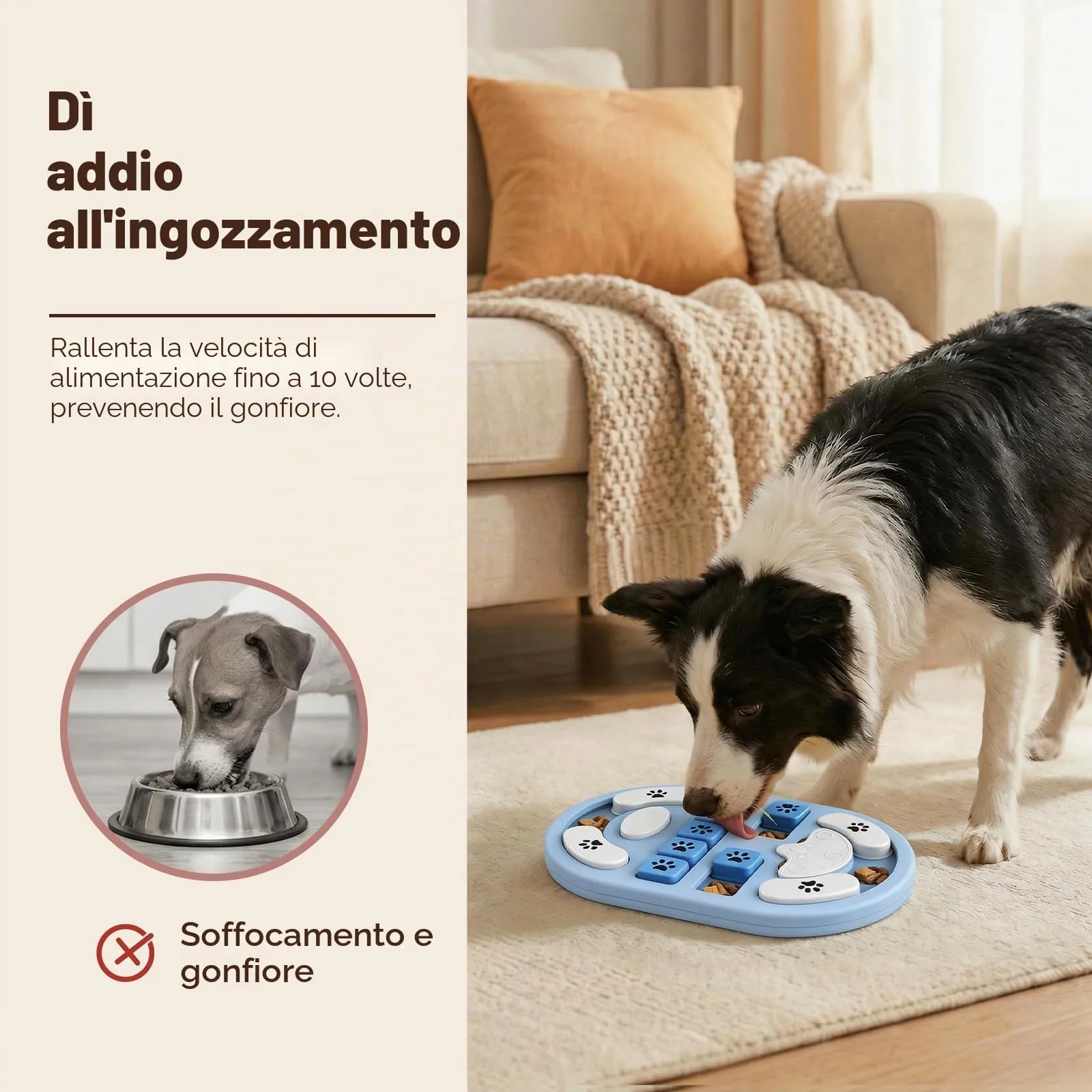 Blanlody Giochi Interattivi per Cani Stimola Qi - immagine 4