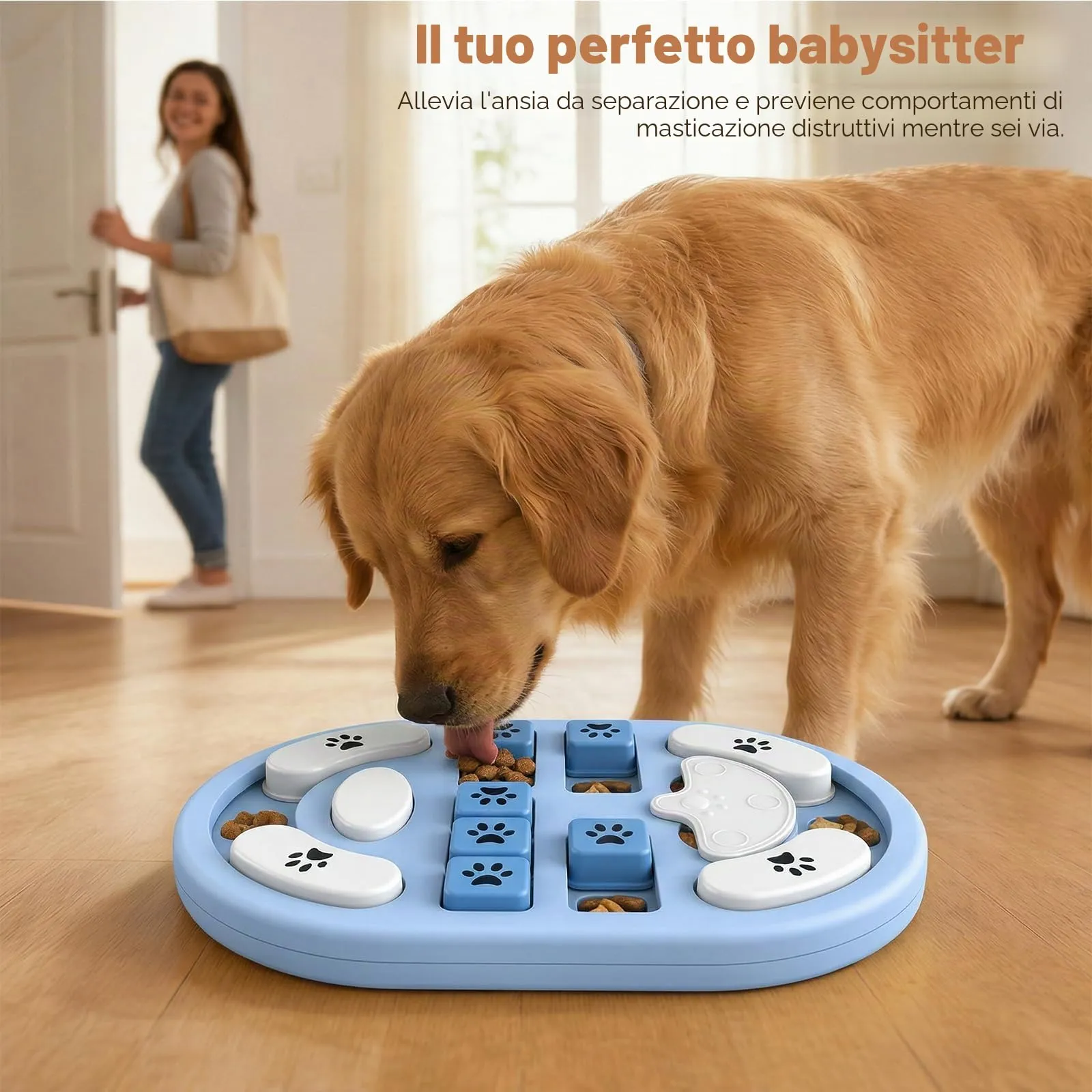 Blanlody Giochi Interattivi per Cani Stimola Qi - immagine 7