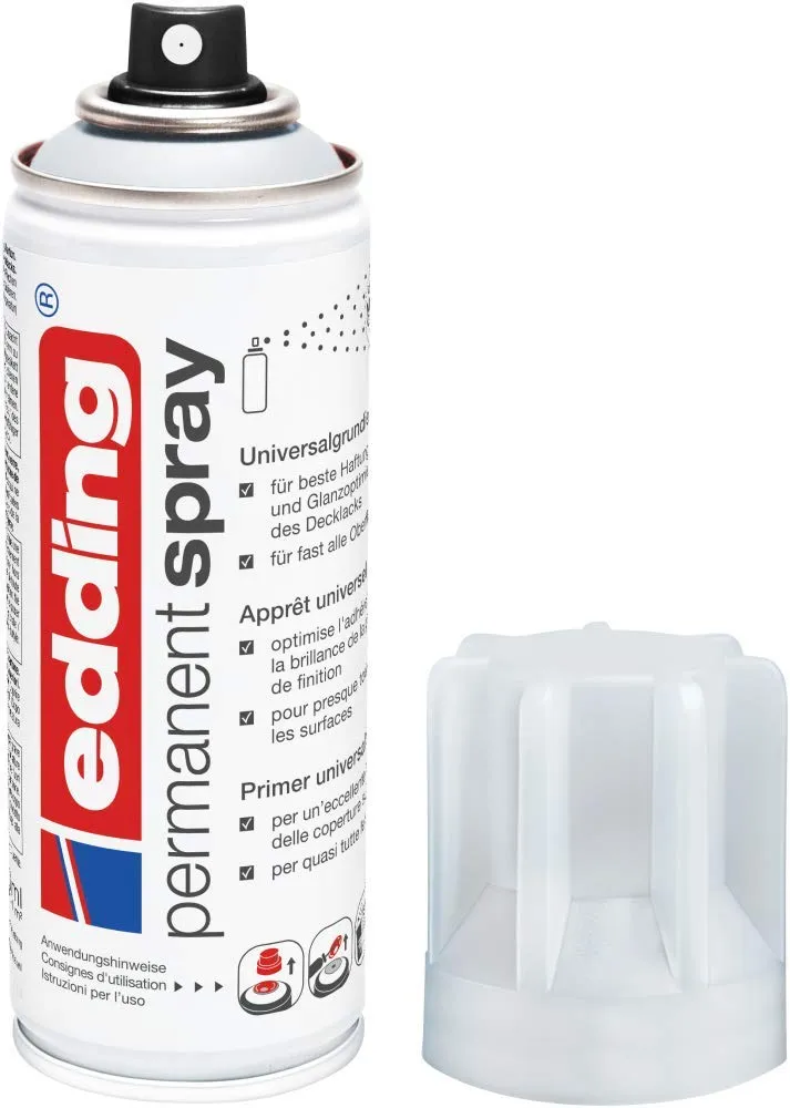 Edding 5200 Spray Permanente Primer Universale, 200 ml - immagine 1