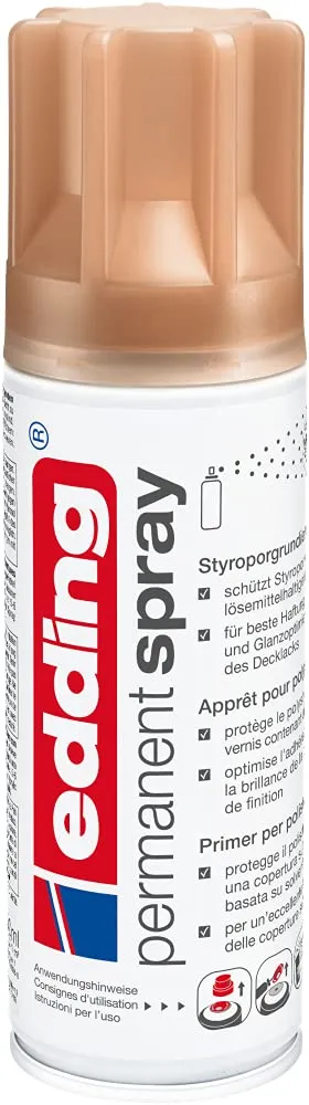 Edding 5200 Spray Permanente Primer per Polistirolo, 200 ml - immagine 2