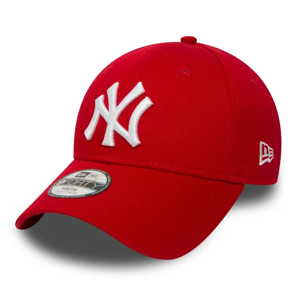 New Era Kids League Basic 9Forty New York Yankees Snapback Cap, Youth, Multicolor - immagine 1