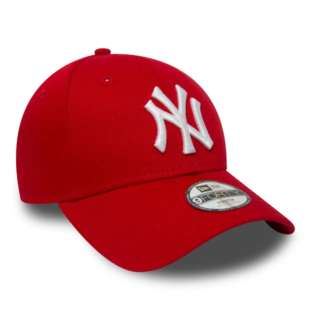 New Era Kids League Basic 9Forty New York Yankees Snapback Cap, Youth, Multicolor - immagine 2