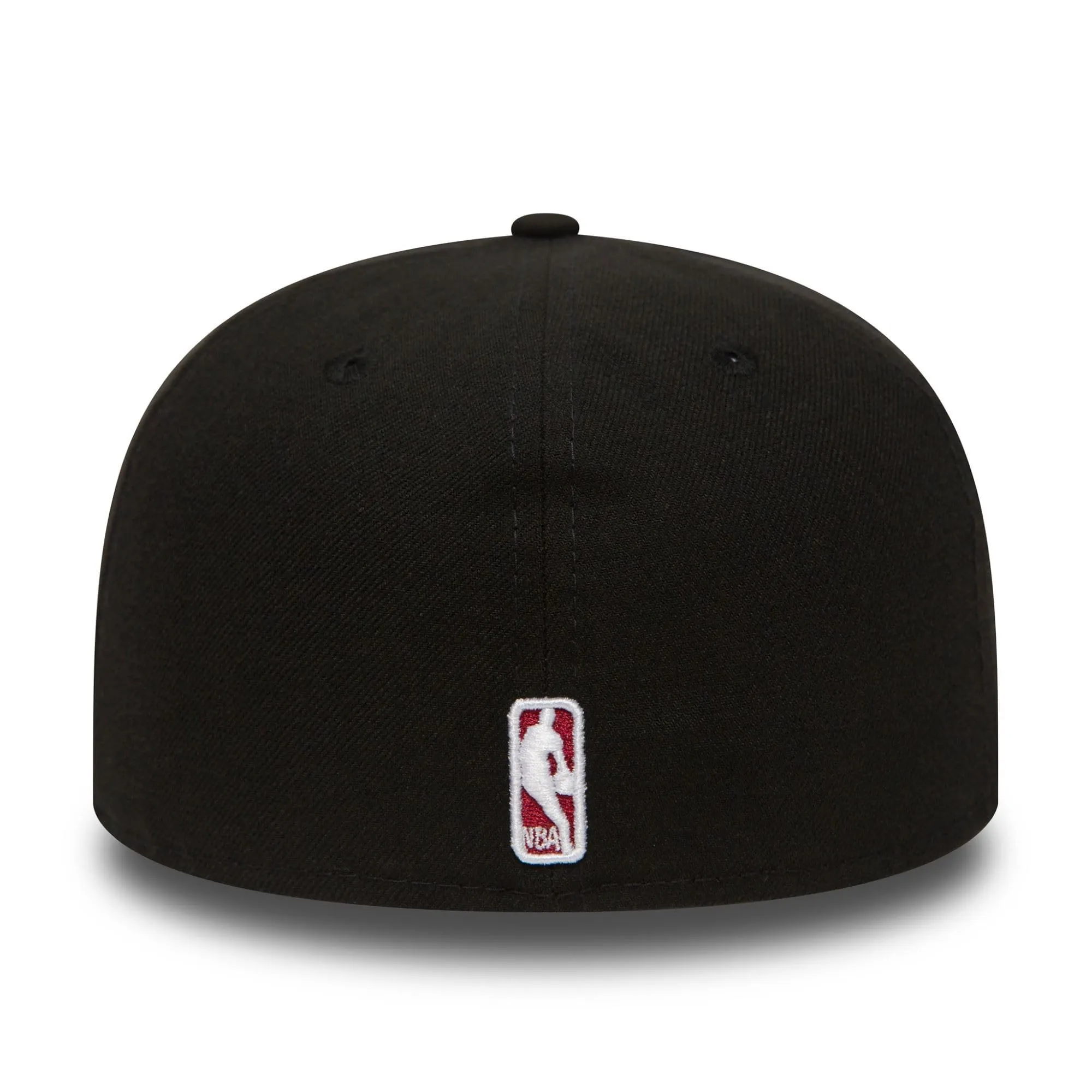 New Era NBA League Basic 59Fifty Miami Heat Snapback Cap, Black Red, 7 3/4 (61.5 cm) - immagine 3