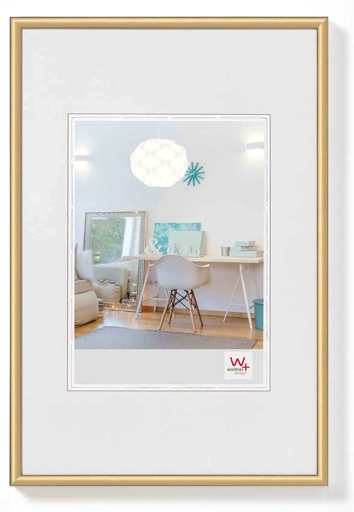 Walther Design Cornice Oro 30 x 40 cm KV040G - immagine 1