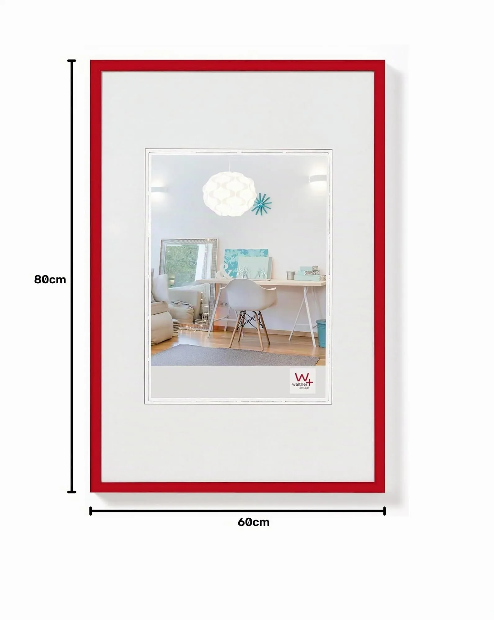 walther design Cornice Rossa 60 x 80 cm KV080R - immagine 6