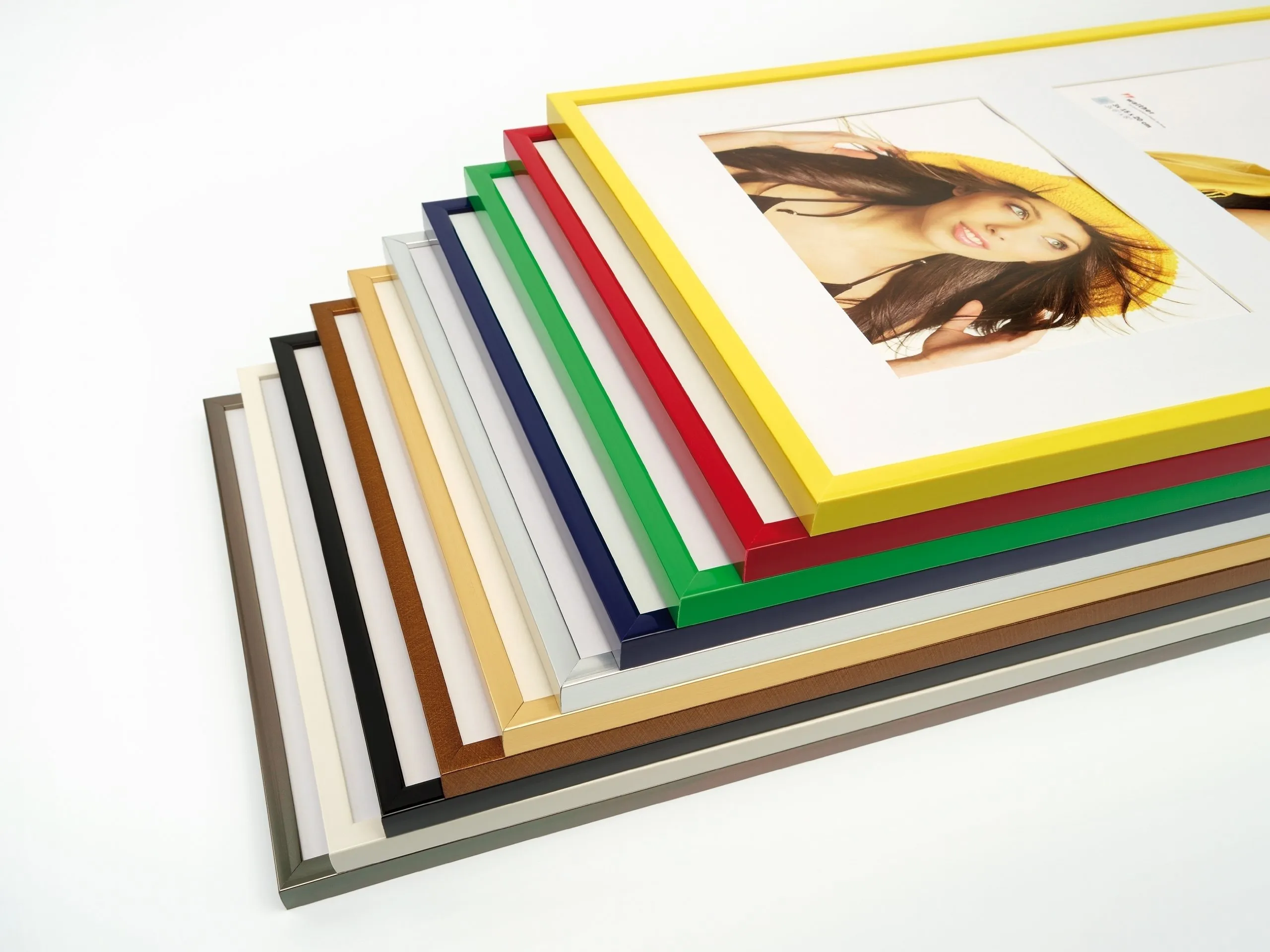 Walther Design Bronzo New Lifestyle KV515J Picture Frame, 5x 10x15 cm with Passe-partout - immagine 7
