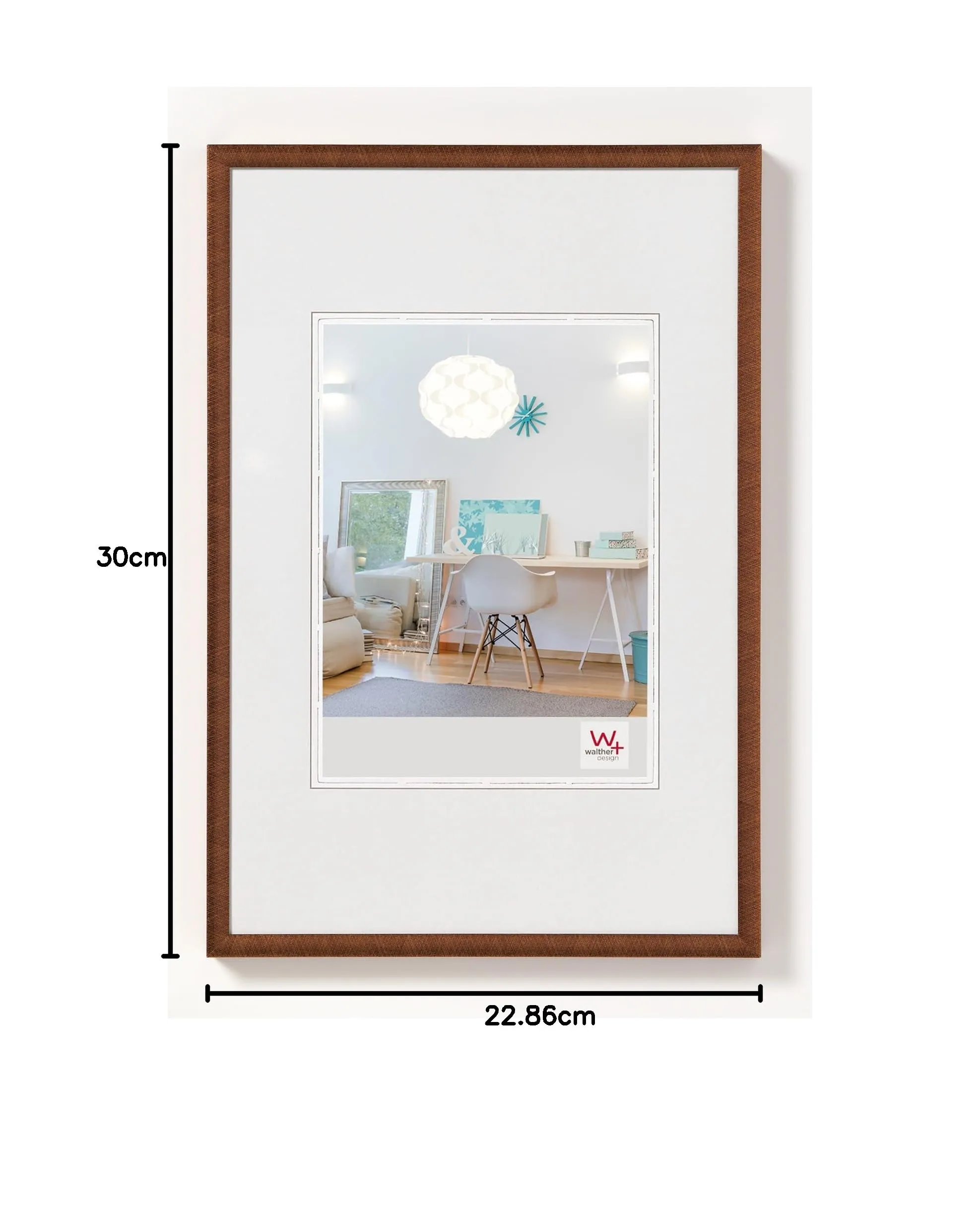 walther design Cornice Bronzo 40 x 60 cm KV460J - immagine 6