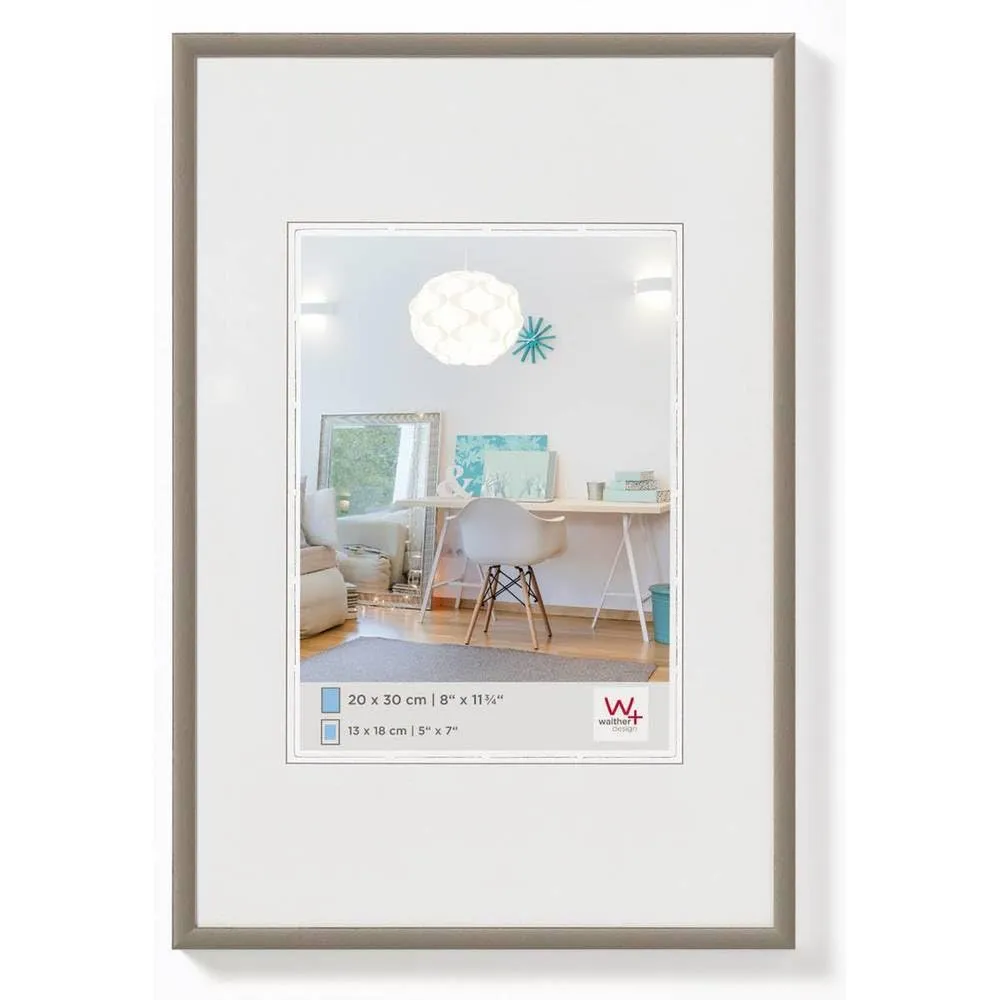 walther design New Lifestyle Plastic Frame Acciaio 28 x 35 cm KV835D - immagine 1