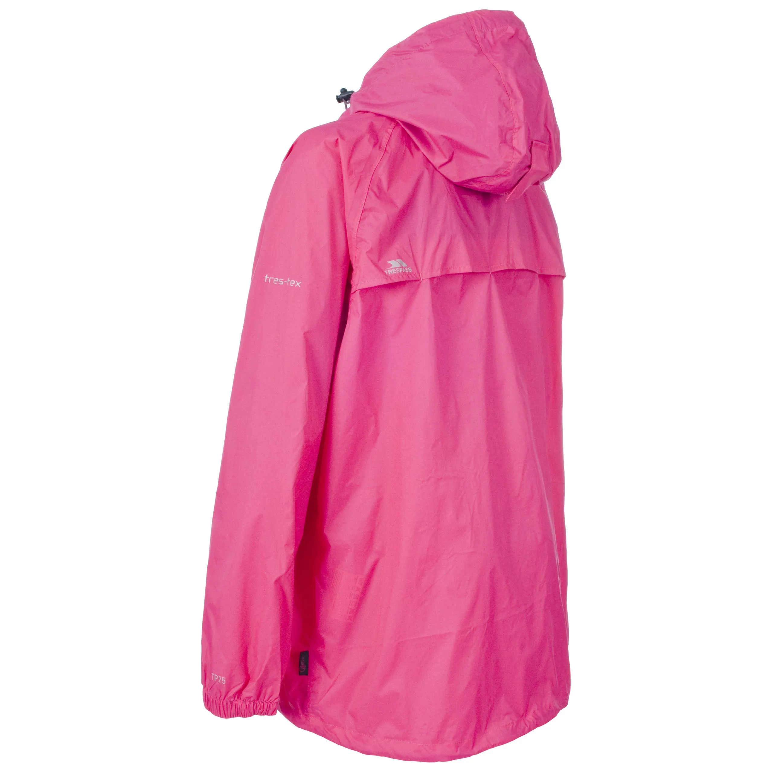 Trespass Qikpac Unisex Foldable Jacket, Sasparilla, XS - immagine 3