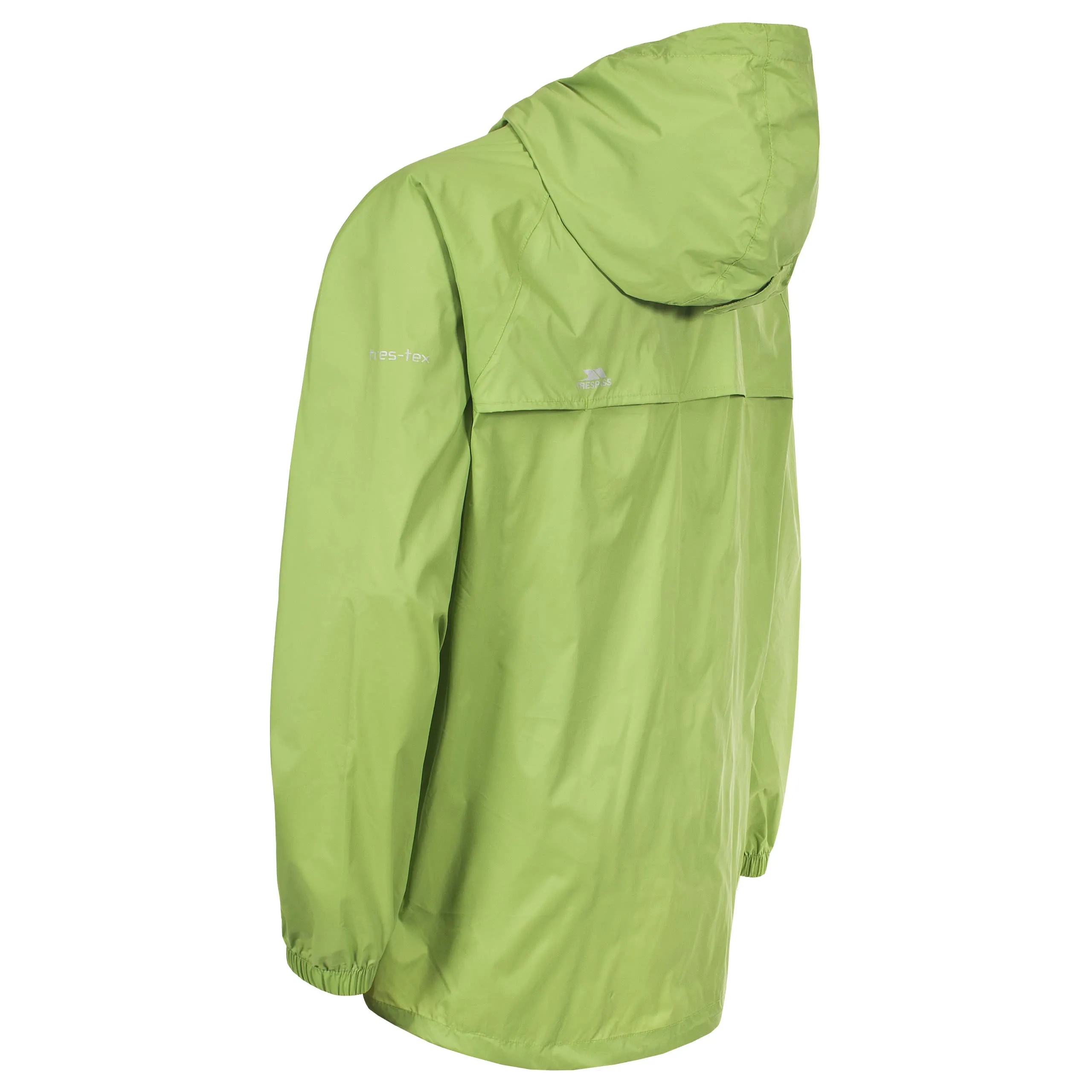 Trespass Qikpac Unisex Adult Giacca Ripiegabile - Verde Leaf, XXS - immagine 5