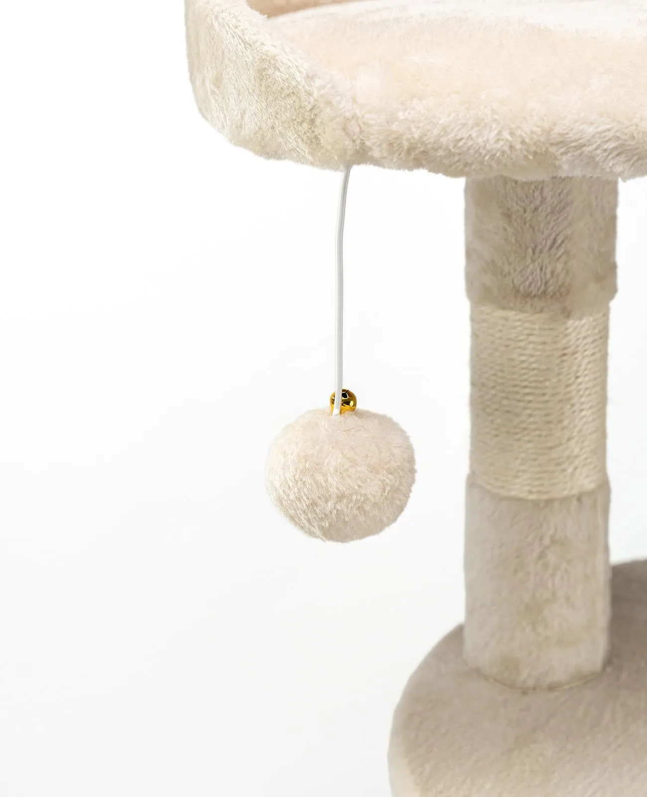 lionto Tiragraffi con Grotta e Colonne, 4 Livelli, 112 cm, Beige - immagine 5