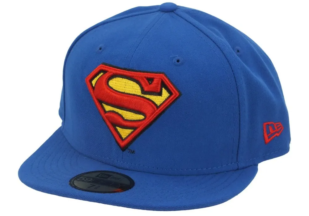 New Era Superman Snapback Cap - Navy Red Yellow, 7 1/8 (56.8 cm) - immagine 1
