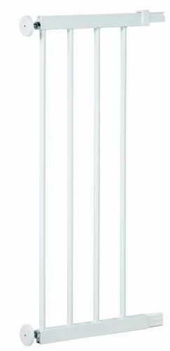 Safety 1st Estensione del cancello per bambini, 28 cm, Bianco metallizzato - immagine 4