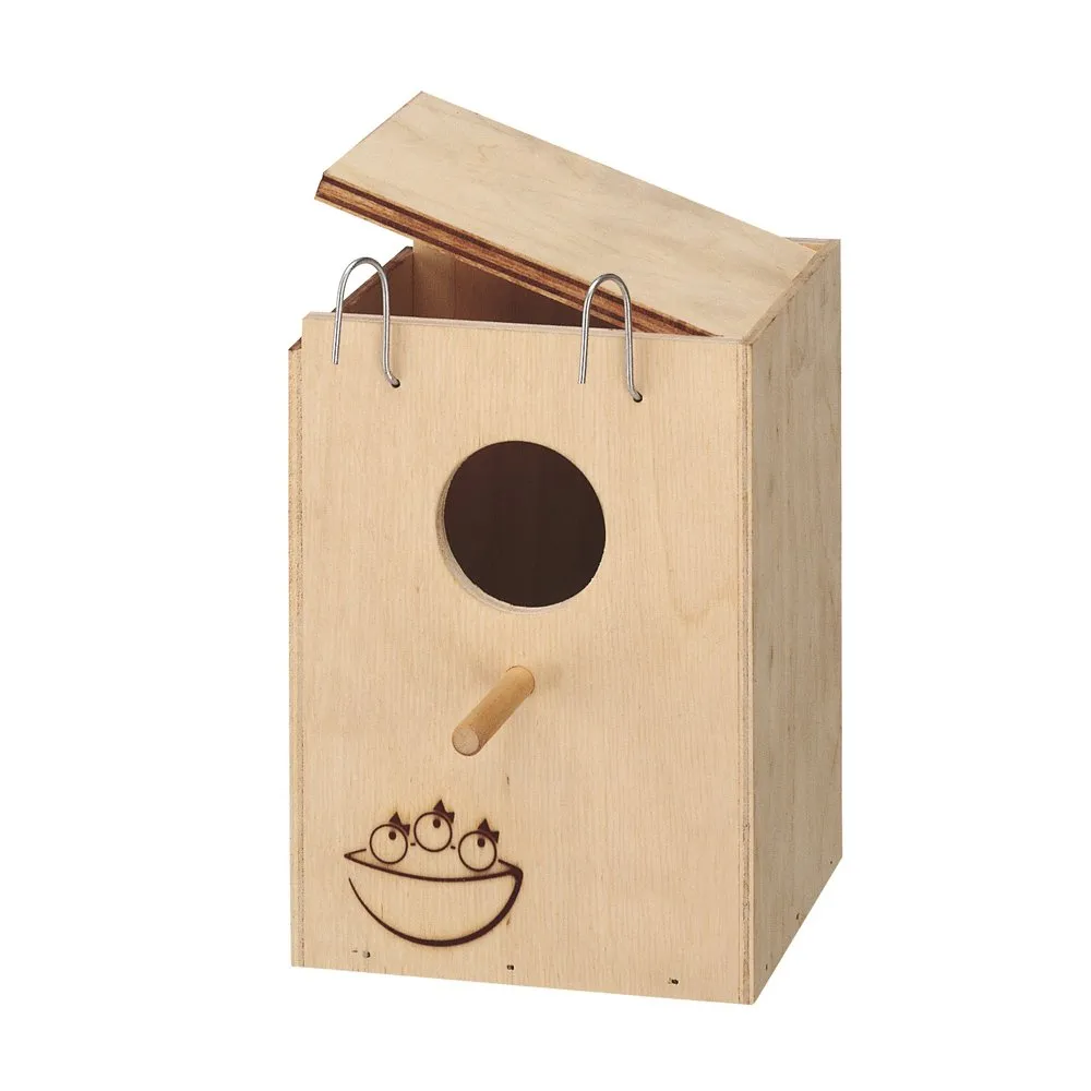 Ferplast Nido per Uccelli in Legno FSC da Esterno, 13 x 12 x 17 cm - immagine 1