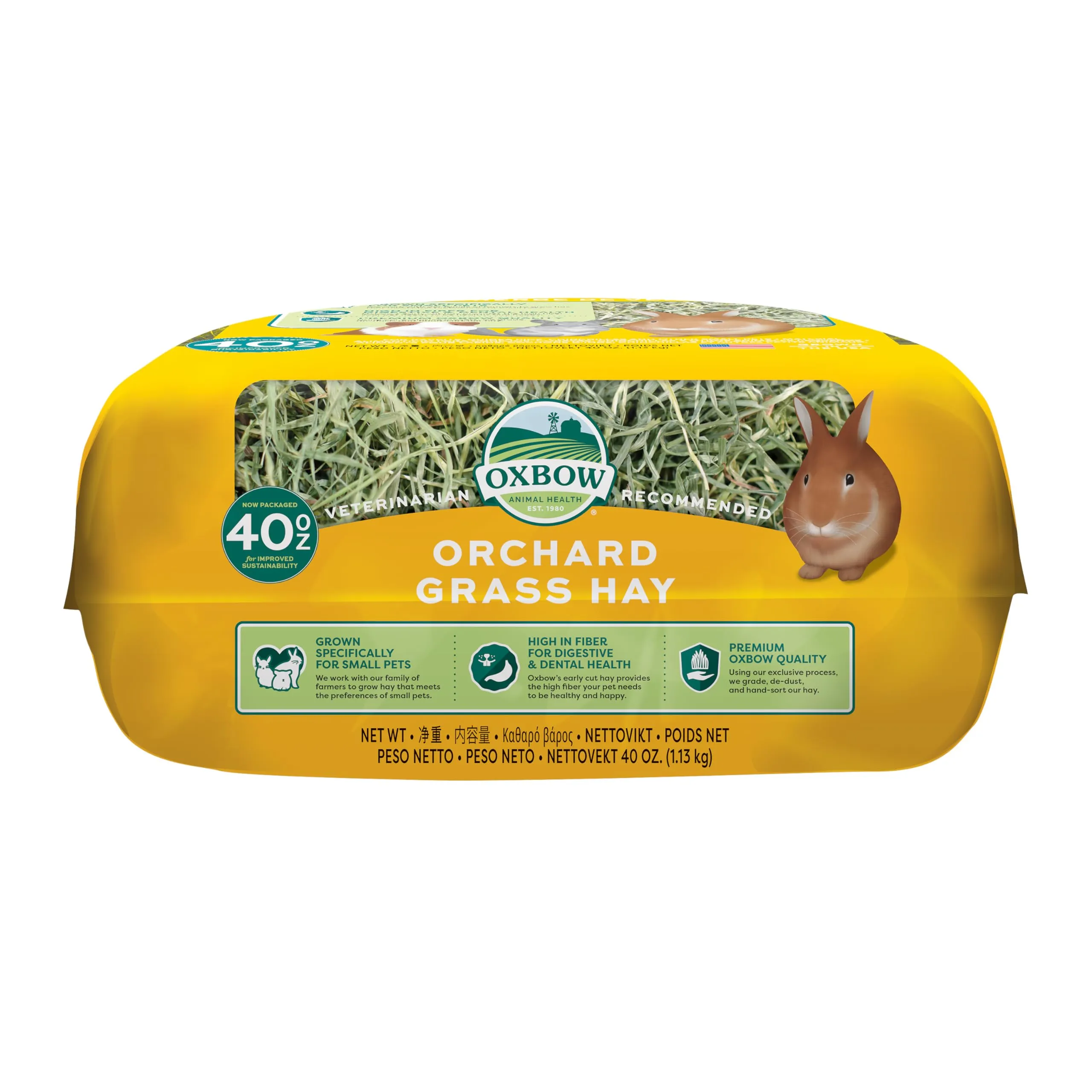 Oxbow Orchard Grass Fieno per piccoli animali, 1130 g - immagine 14