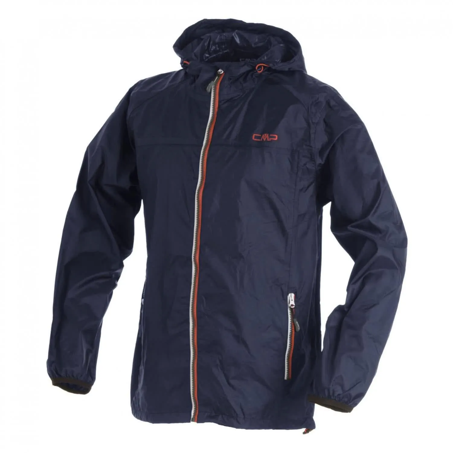 CMP Giacca Pioggia in Poliestere Antistrappo da Uomo, Navy, S - immagine 1
