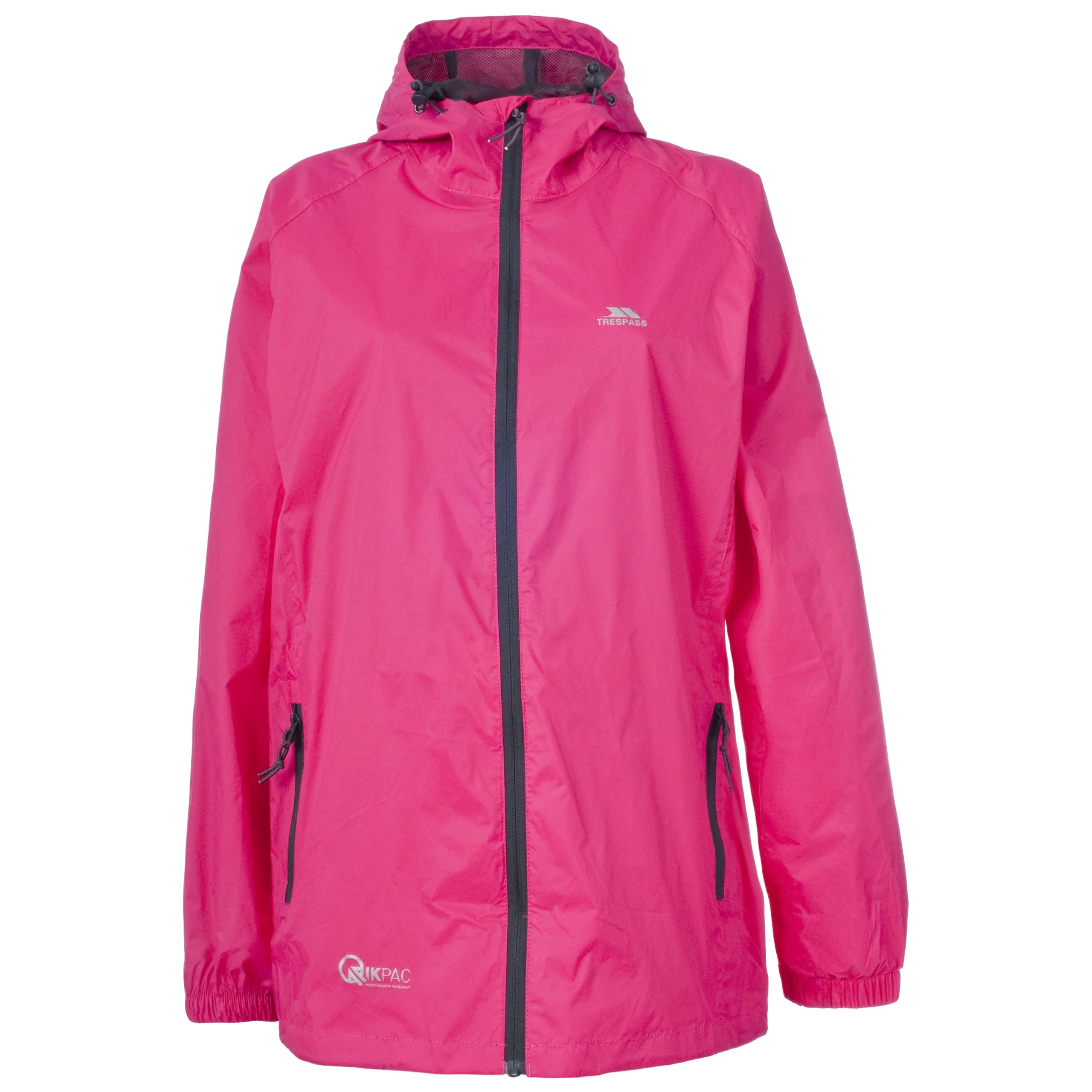 Trespass Qikpac Unisex Foldable Jacket, Sasparilla, XXS - immagine 1
