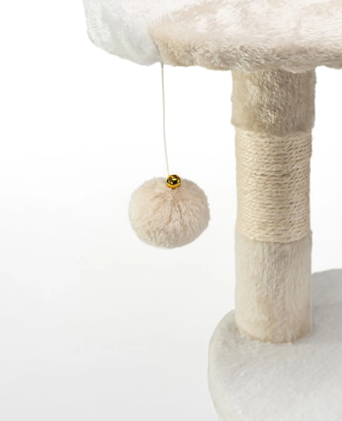 lionto Tiragraffi con Grotta e Colonne, 4 Livelli, 112 cm, Beige - immagine 5