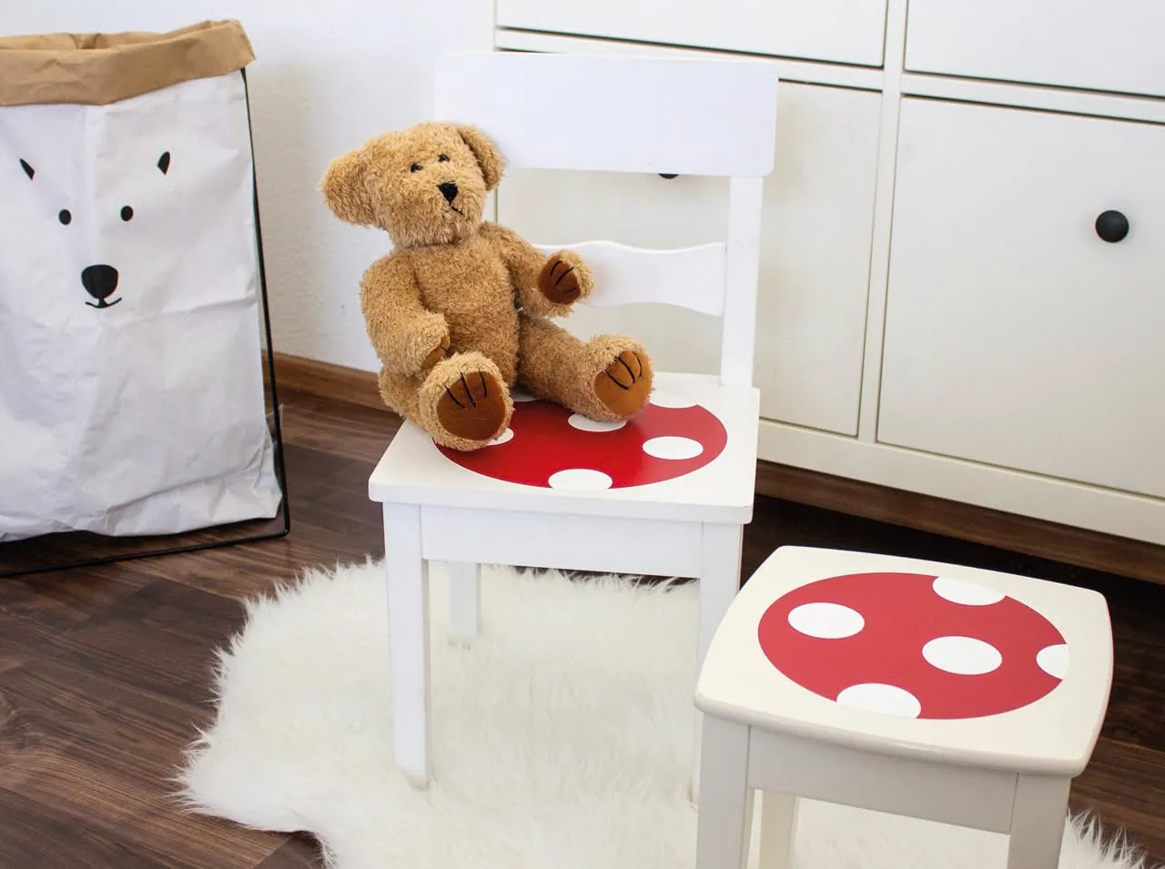 d-c-fix Pellicola Adesiva per Mobili, Segnale Rosso Opaco, 45 cm x 2 m - immagine 3