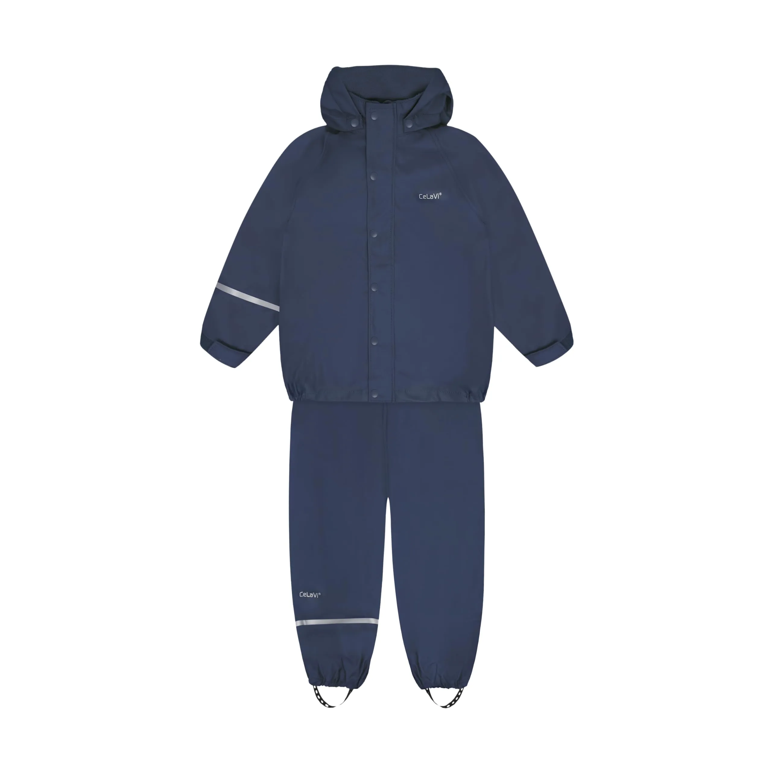 Celavi Zweiteiliger Regenanzug, Dark Navy, Size 90 - immagine 7
