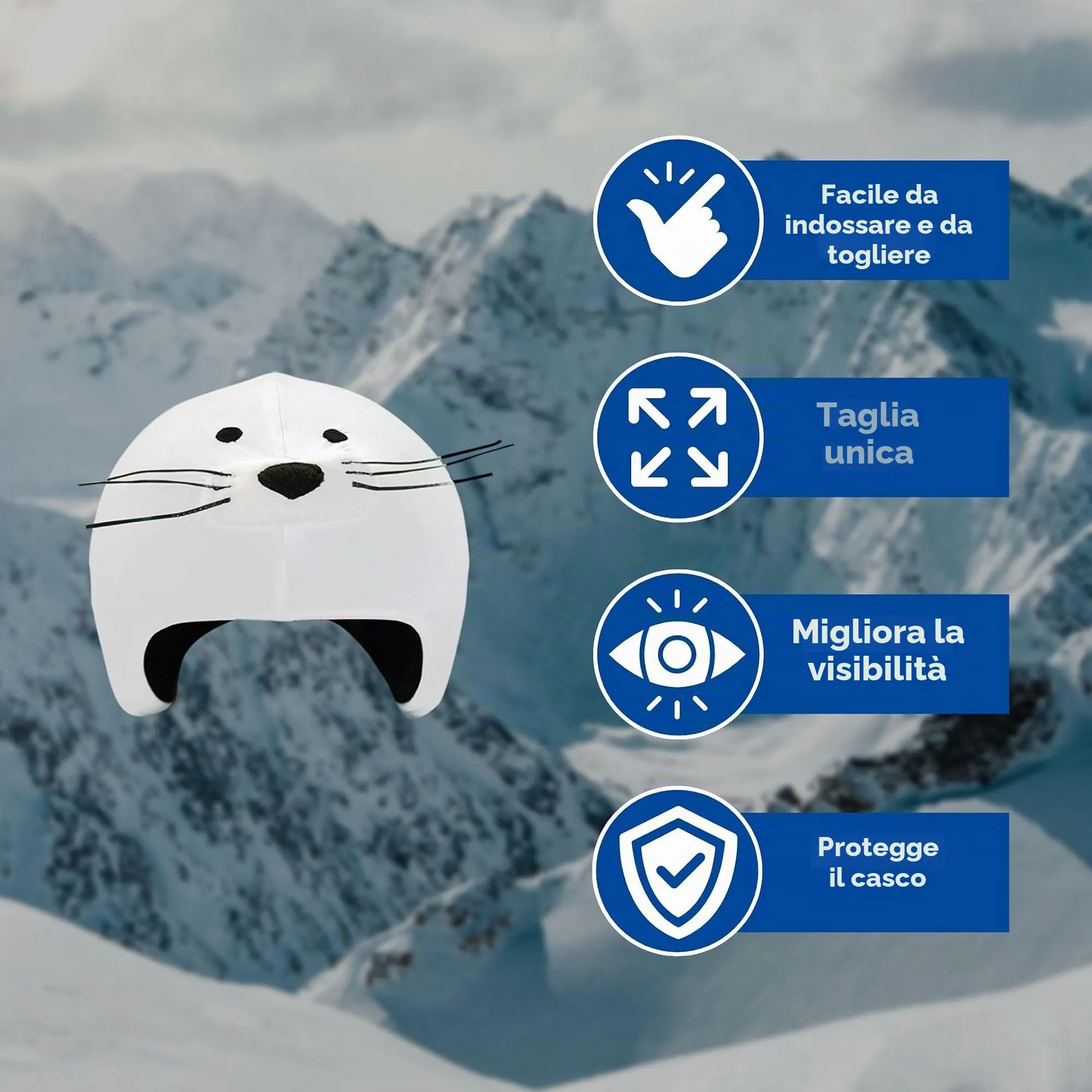 Coolcasc Copricasco Universal, Foca - immagine 4