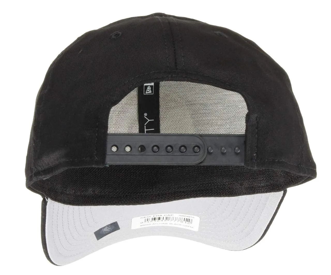 New Era Atlanta Hawks 9Fifty Stretch Snapback Cap NBA Essential Black - One Size - immagine 2