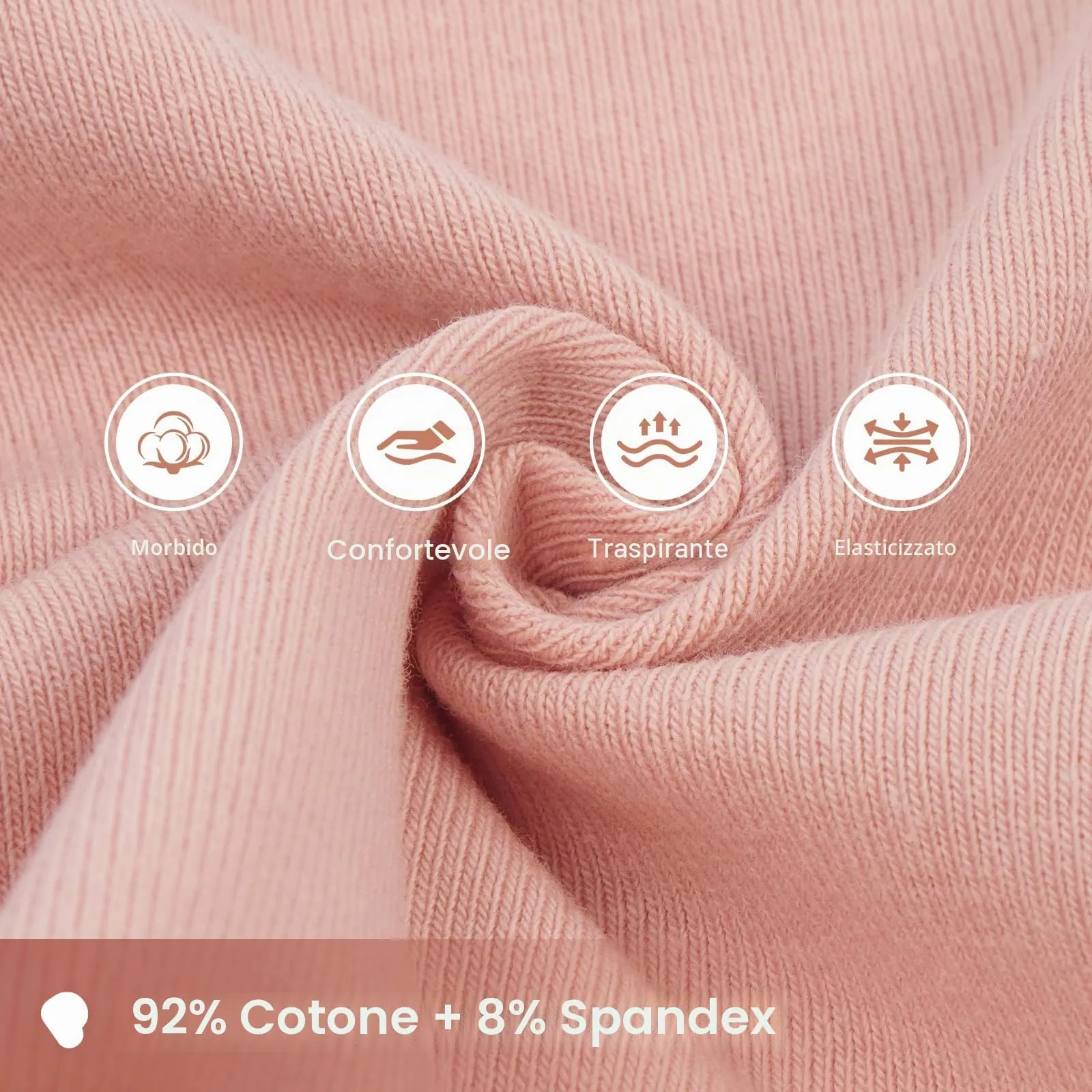 PUMYPOREITY Snood per cani - Protezione per collo e orecchie, rosa carne, M - immagine 4