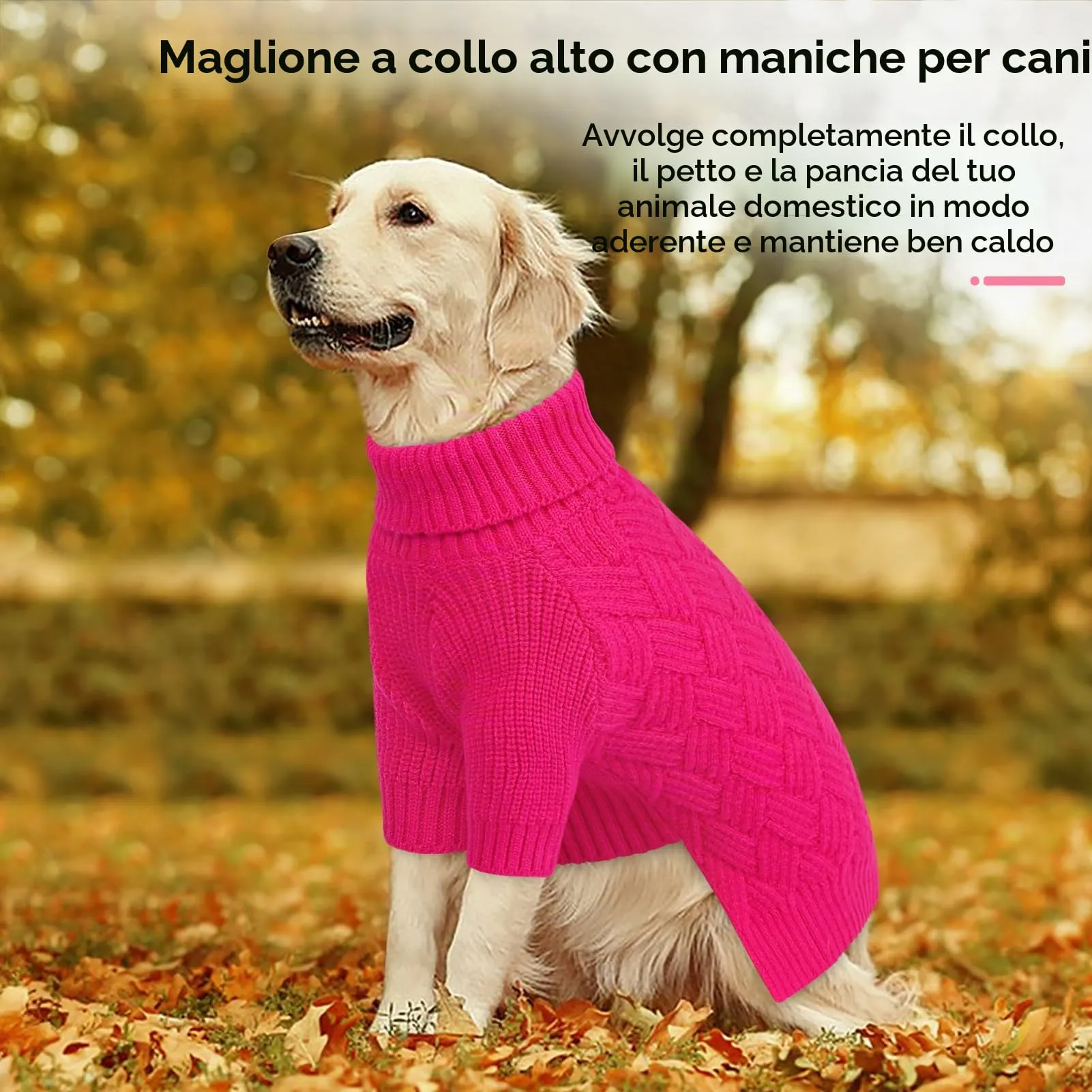 AOFITEE Maglione Invernale per Cani di Piccola Taglia - immagine 2