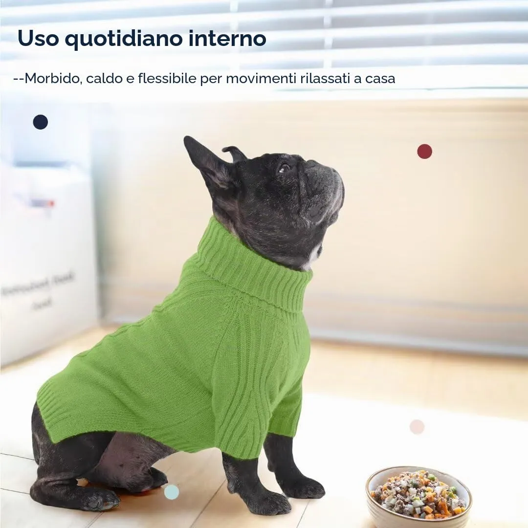 IECOii Maglione a collo alto per cani di razza gigante, 5XL - immagine 7