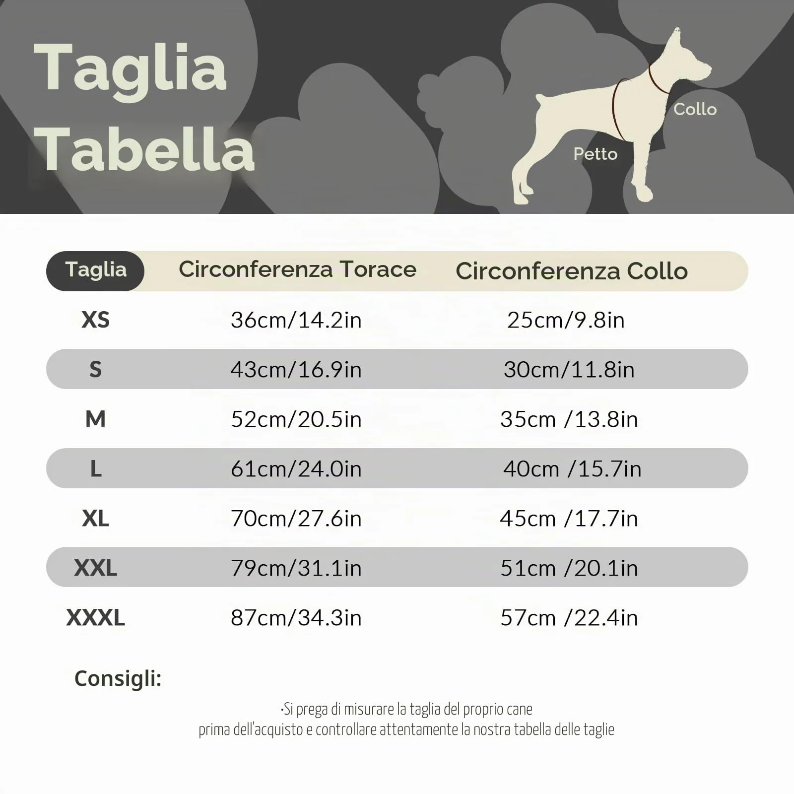 PUMYPOREITY Copri Orecchie e Collo per Cani, Tutina Post Operatoria e Protezione Ferite, Grigio, L - immagine 5