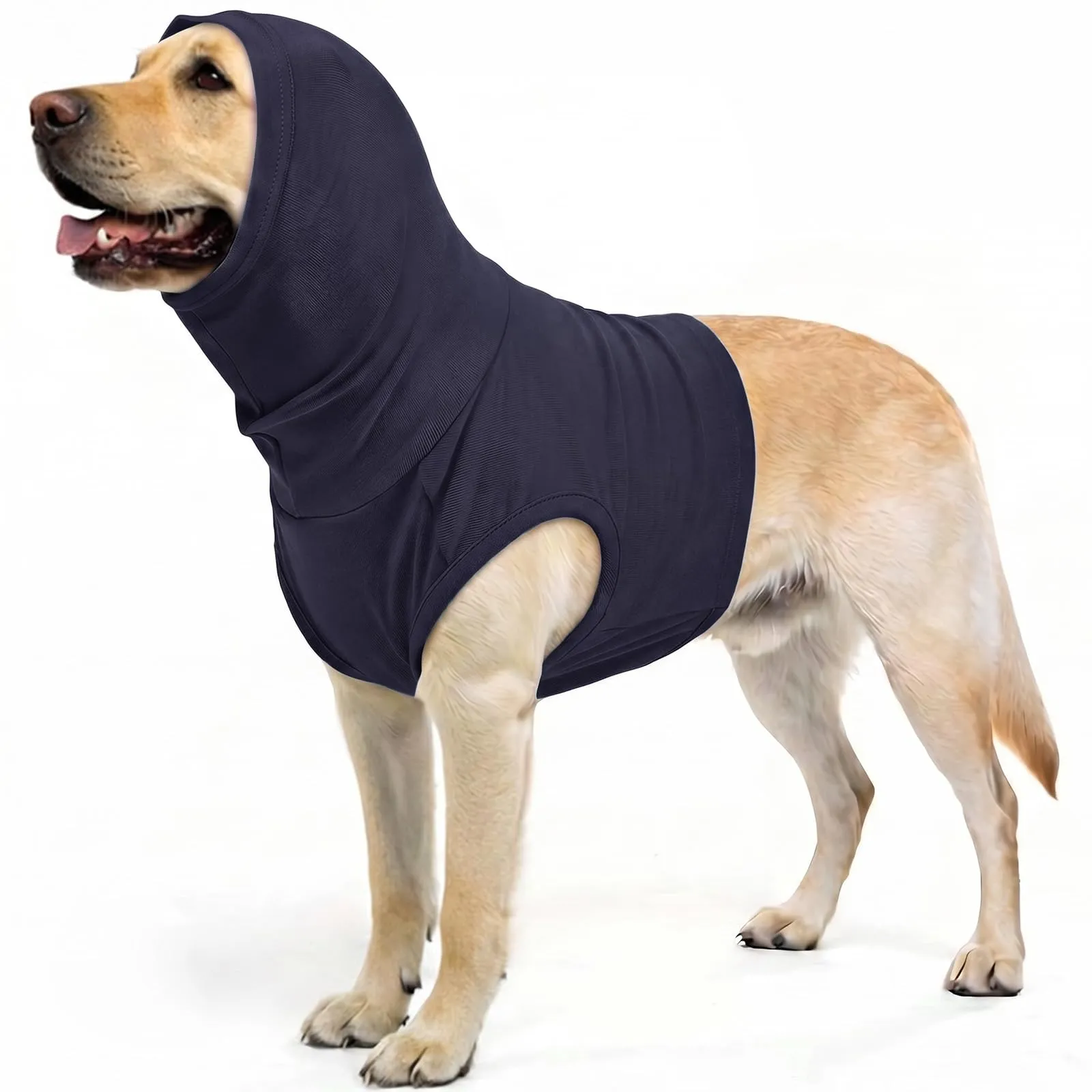 PUMYPOREITY Camicia Medica a Collo Alto per Cani, Snood Protettivo per Cicatrici e Orecchie - immagine 1