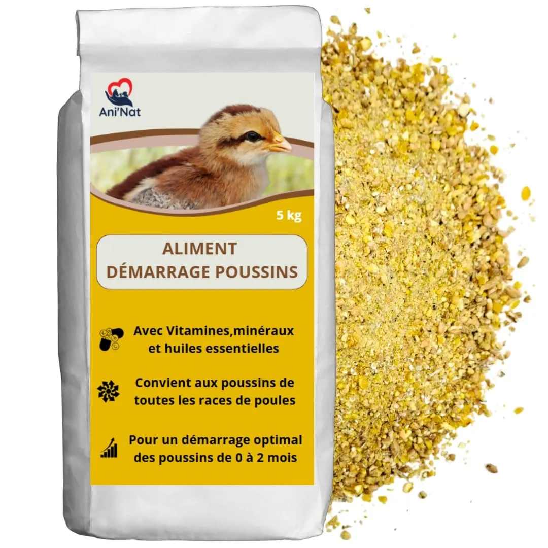 AniNat Alimento Starter per Pulcini, 5 kg - immagine 1