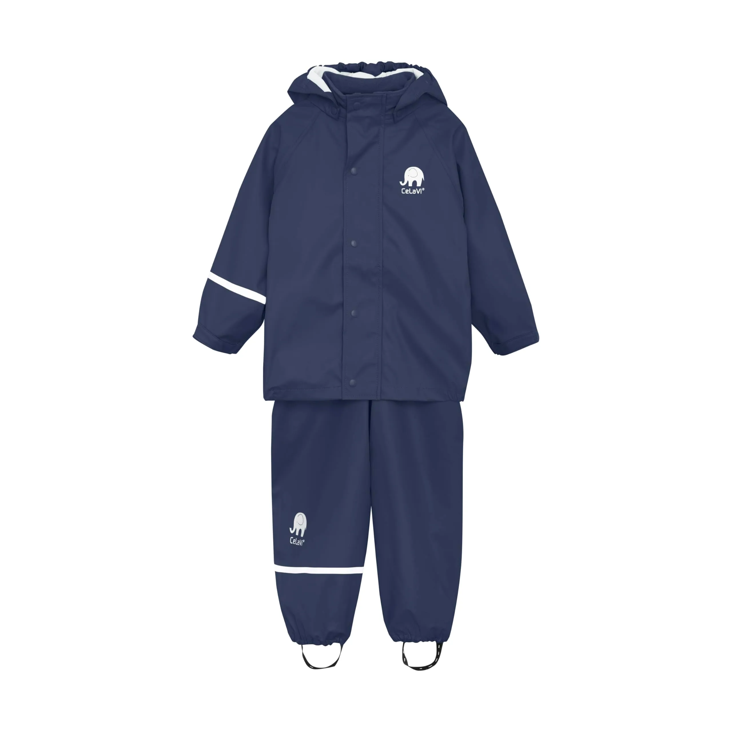 Celavi Zweiteiliger Regenanzug, Blu (Dark Navy), 80 cm - immagine 1