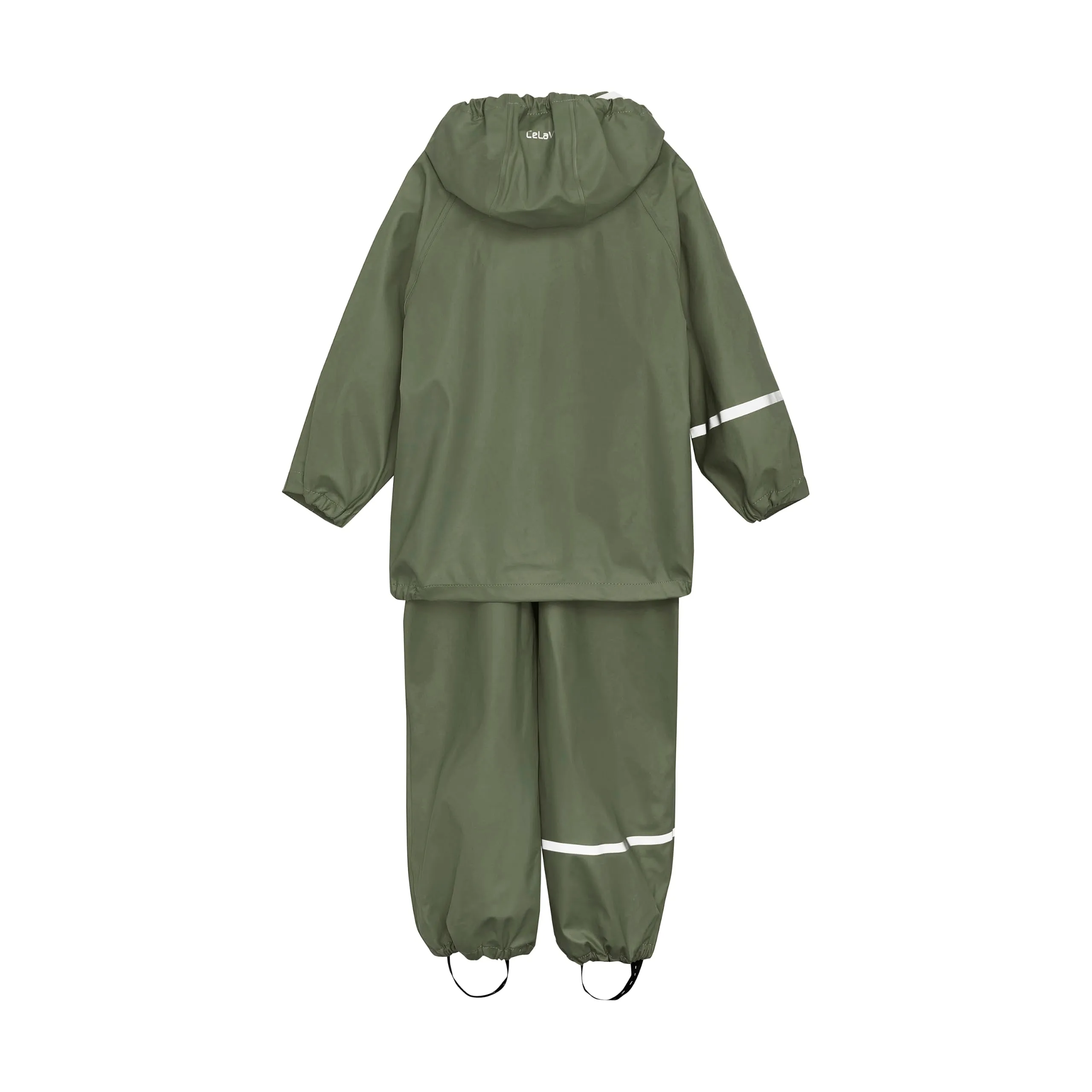 Celavi Zweiteiliger Regenanzug, Verde (Grün (Army)), 110 cm - immagine 2