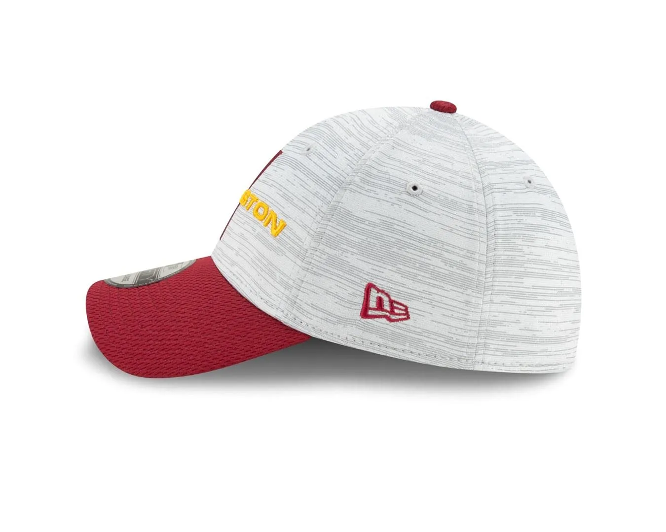New Era Washington Football Team 39Thirty Stretch Cap NFL 2021 Training - Dolphin Grey/Red - L-XL - immagine 5