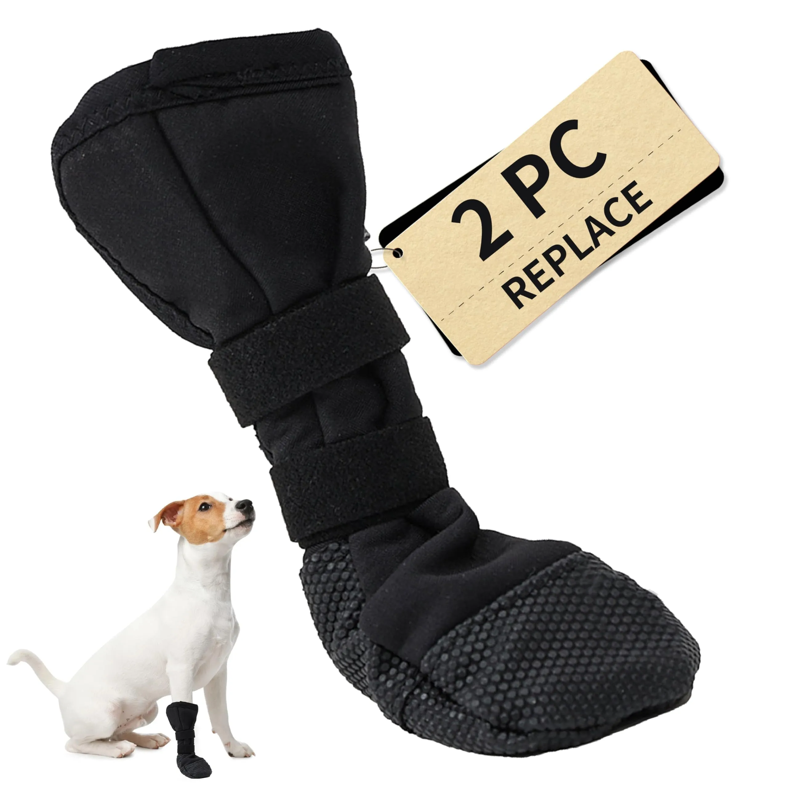 YUEXNKO Calze di Protezione e Recupero per Cani e Gatti, Stivali Impermeabili e Antiscivolo Traspiranti (XL) - immagine 1