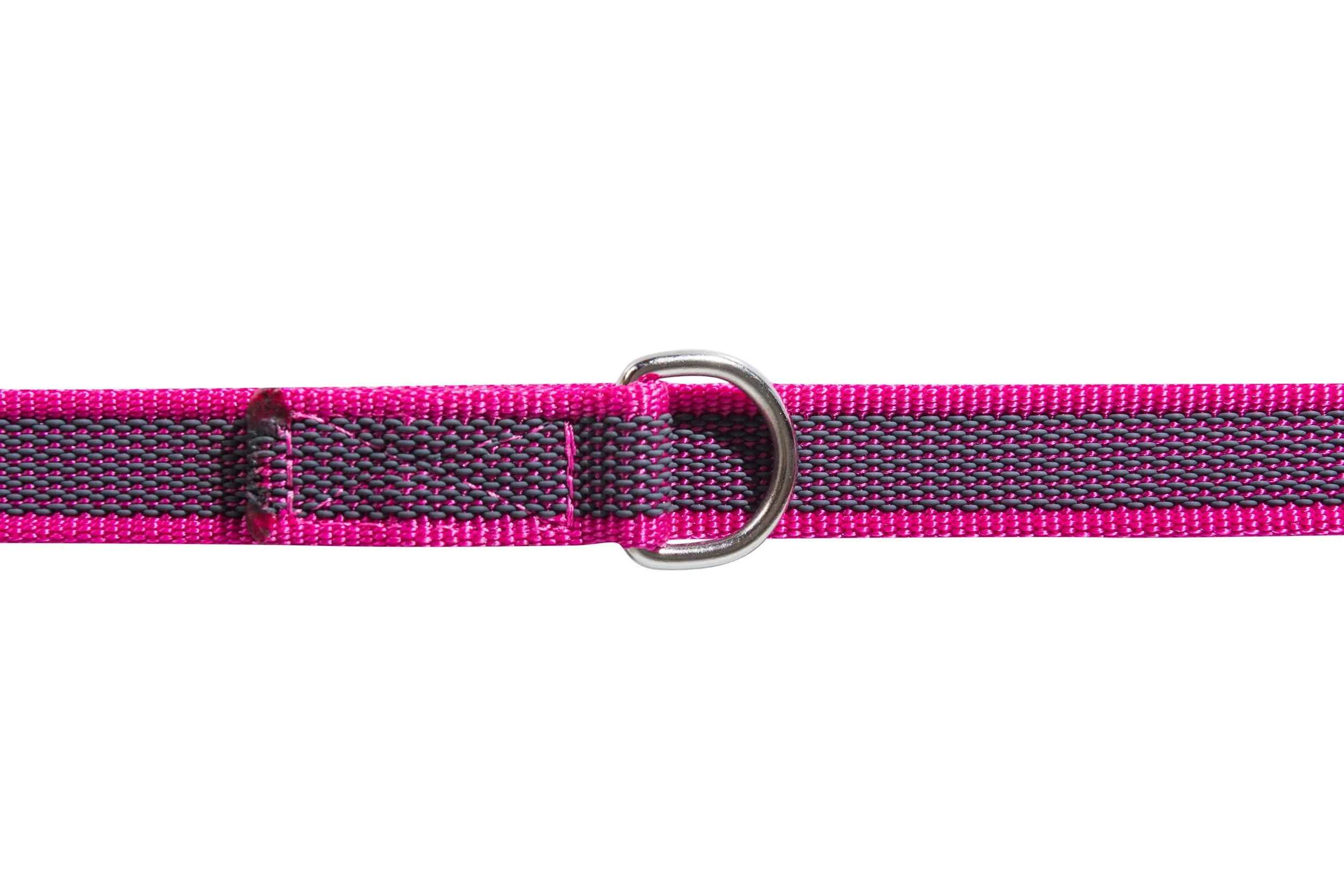Julius-K9 Color & Gray Guinzaglio Regolabile, 20 mm x 2.2 m, Rosa - immagine 3