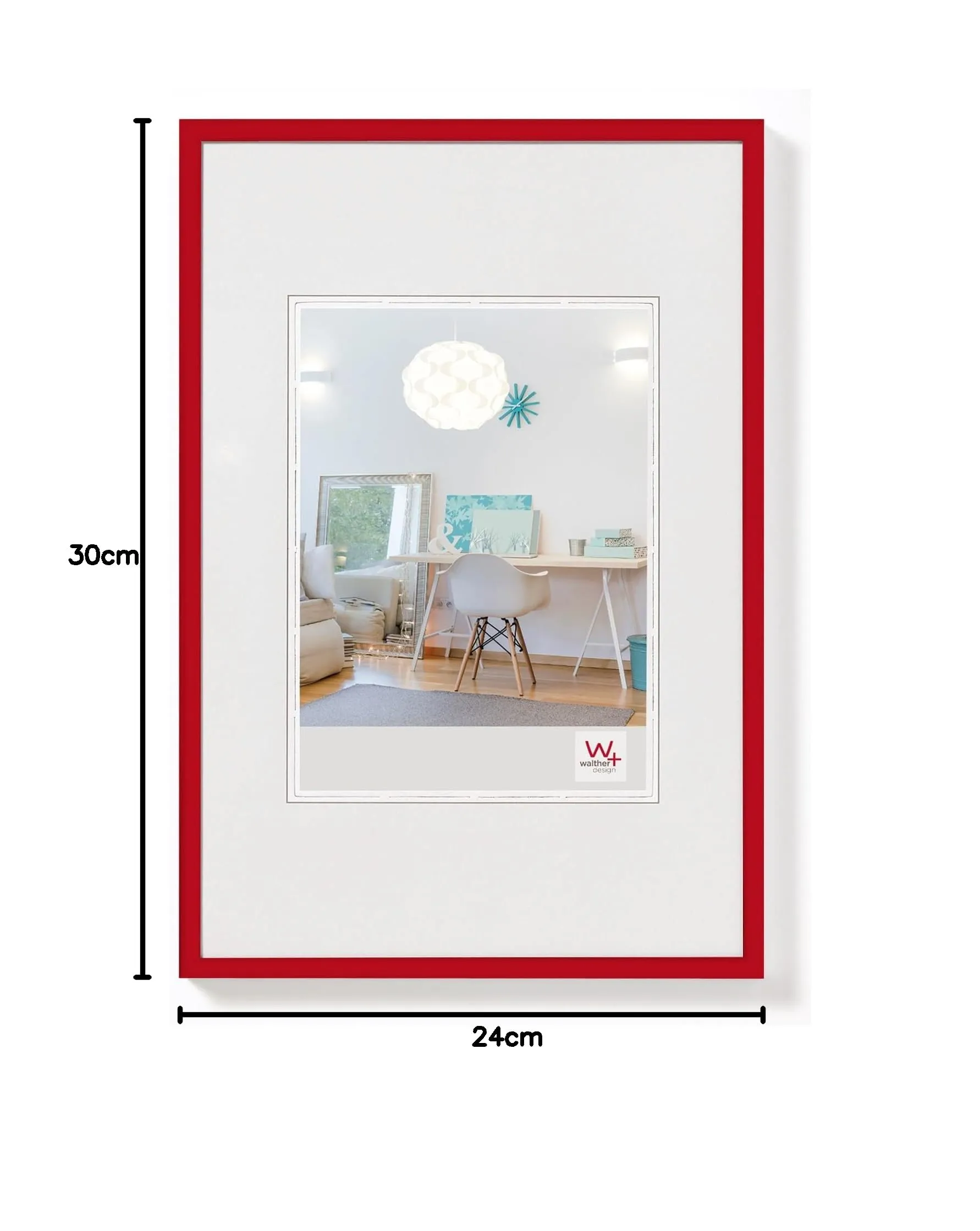 Walther Design Cornice Rossa 24 x 30 cm KV430R - immagine 6